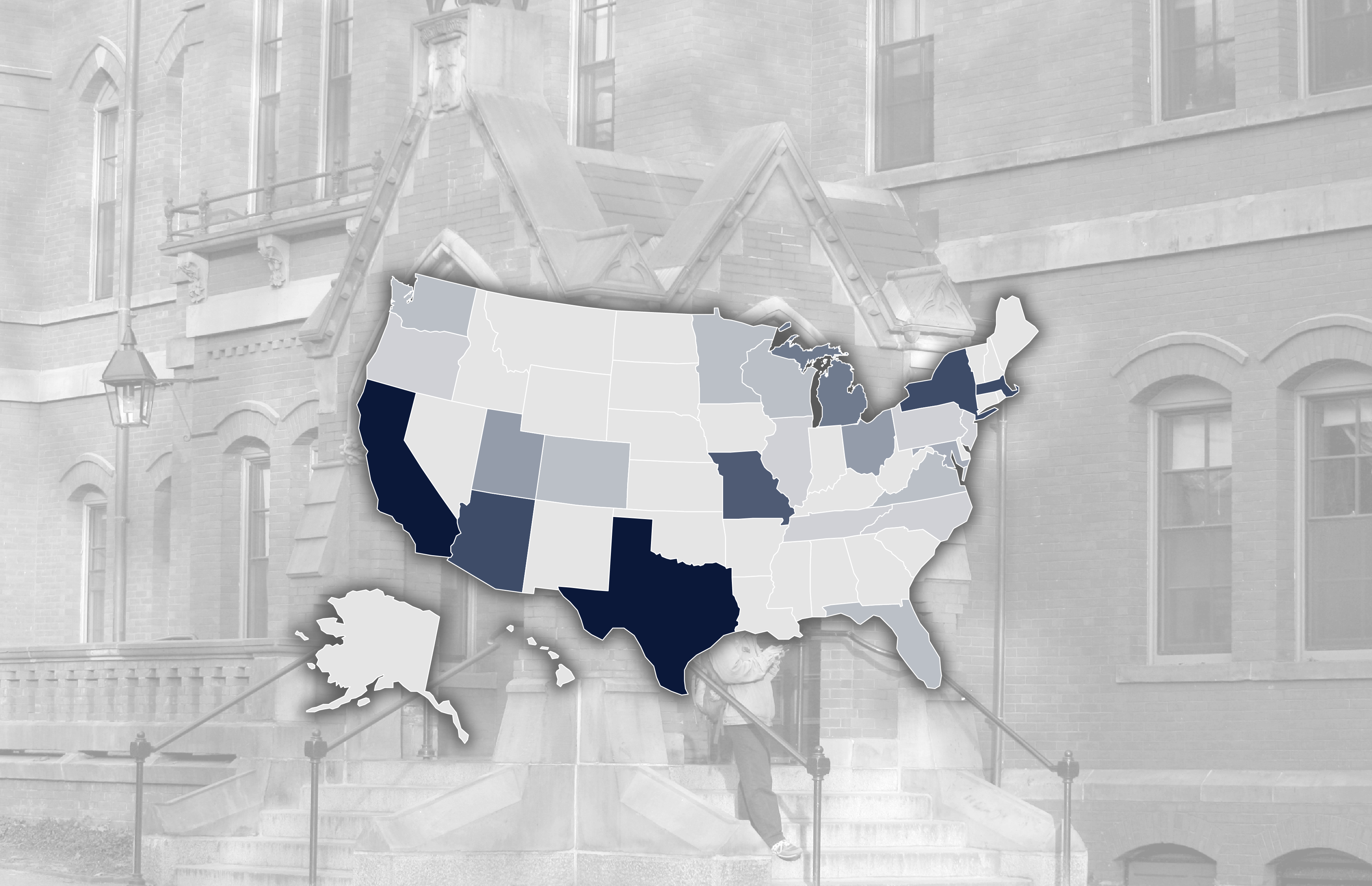 student visas, visa revocations, international students, SEVIS, Trump administration, Justice Department, NAFSA, immigration, foreign students, United States, universities, colleges, legal status, California, Colorado, Kentucky, Ohio, Michigan, Massachusetts, Florida, India, China, New York University, Northeastern University

