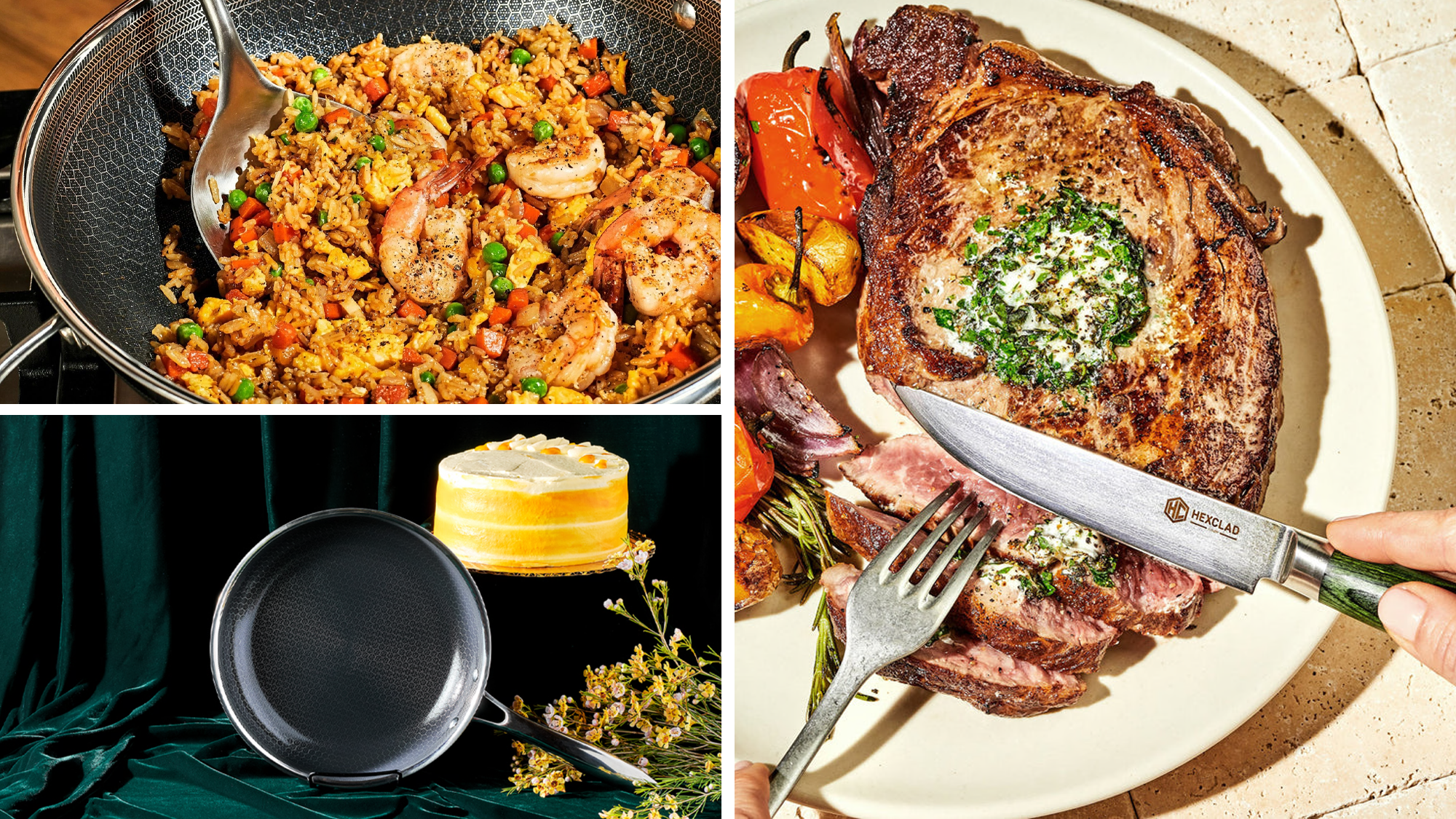 Mother's Day gift, cookware sale, HexClad, Gordon Ramsay, cookware sets, discounts, kitchen upgrade, non-stick cookware, stainless steel cookware, hexagonal design, heat distribution, searing, metal utensil safe, oven safe, lifetime warranty, free shipping, returns, Japanese Damascus knives, grill pan, cleaver, BBQ, Our Place Wonder Oven, viral cookware, appliances, splurge-worthy gifts, Mother's Day 2025, kitchen, cooking, gifts for mom
