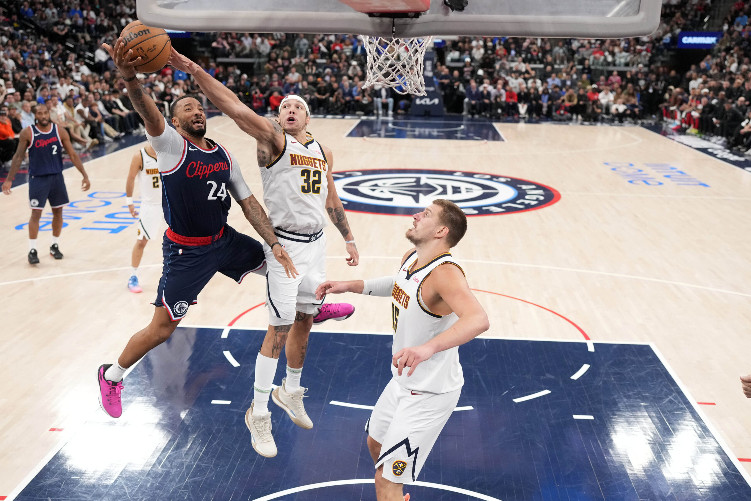 Denver Nuggets, Los Angeles Clippers, NBA Playoffs 2025, Game 7, Nikola Jokic, Jamal Murray, Kawhi Leonard, James Harden, Western Conference First Round, Oklahoma City Thunder, Ball Arena, Sling TV, NBA coaching analysis, Mitch Johnson
