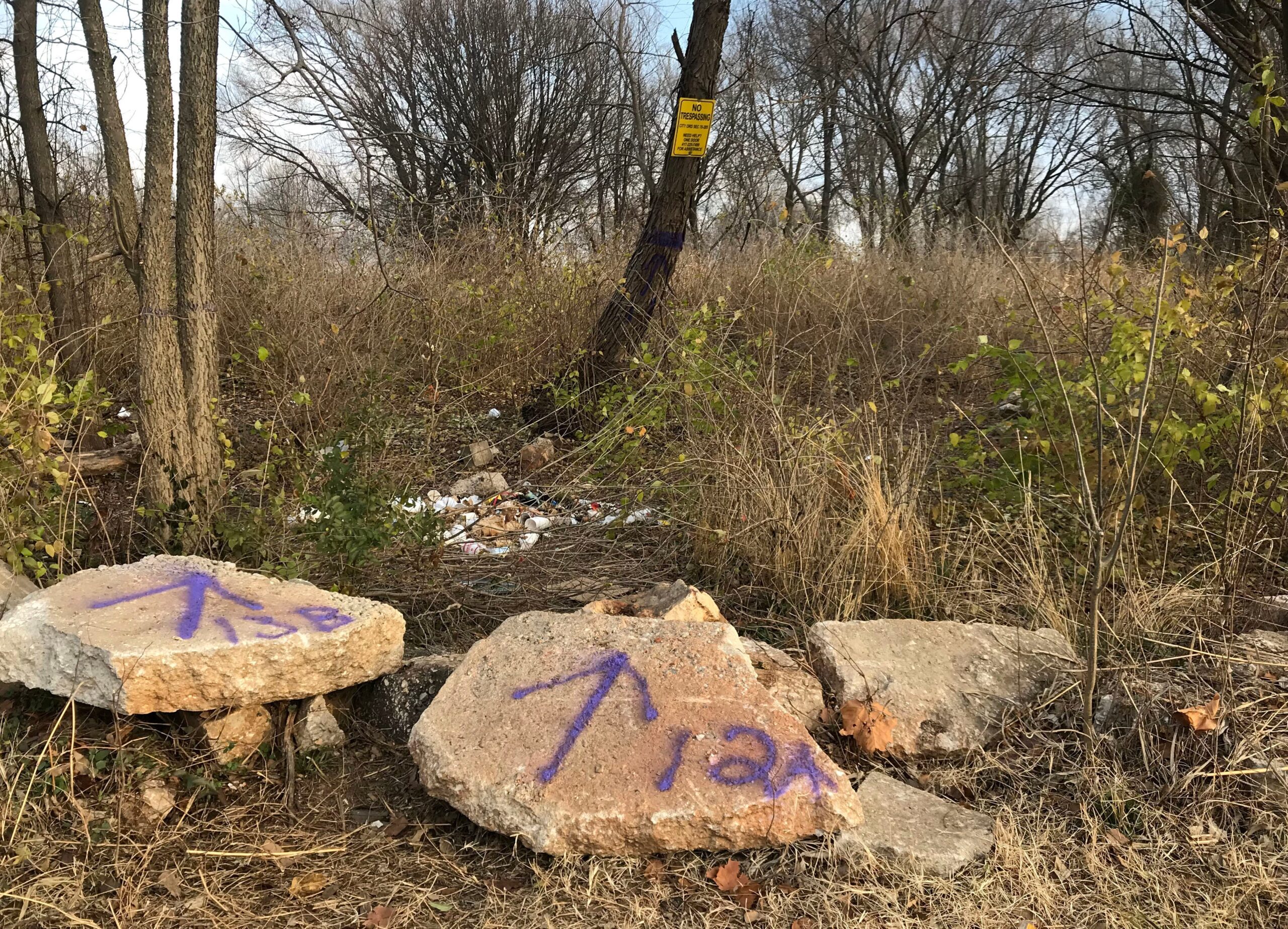 purple paint law, trespassing, property rights, no trespassing signs, land ownership, hiking, legal advice, state laws, consequences of trespassing, private property, colorblindness, land marking, property boundaries
