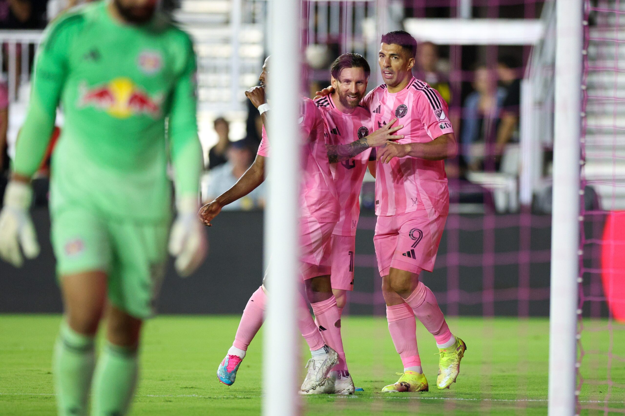 Lionel Messi, Inter Miami, MLS, New York Red Bulls, Soccer, Football, Goal, Fafa Picault, Marcelo Weingandt, Luis Suarez, Patrick Mahomes, Odell Beckham, Lindsey Vonn, Chase Stadium, MLS Eastern Conference, Mohammed Sofo, Match Results, Game Recap
