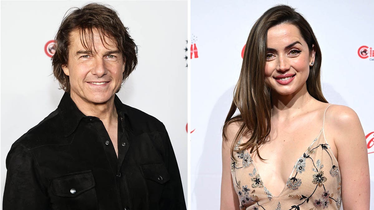 Tom Cruise, Ana de Armas, romance rumors, London, celebrity sightings, dating speculation, Mission Impossible, Ghosted, helicopter, Doug Liman, potential collaborations, upcoming project, From the World of John Wick: Ballerina, birthday celebration, celebrity news, entertainment news, paparazzi, celebrity gossip.
