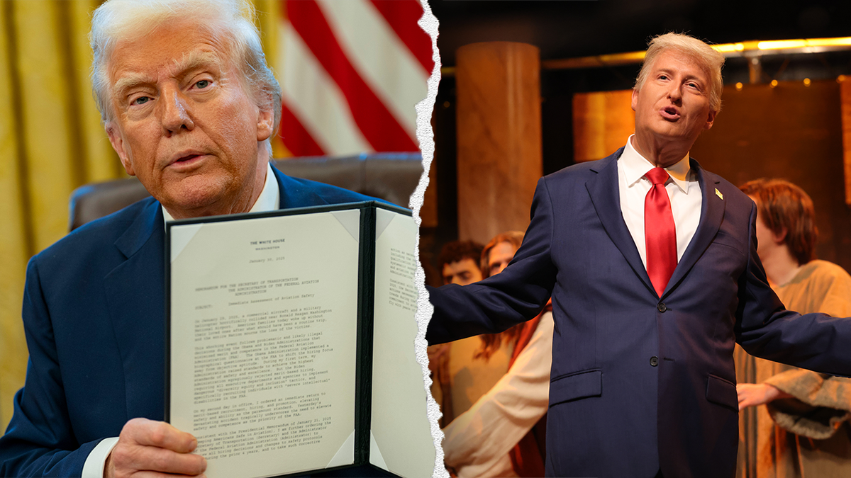 SNL, Saturday Night Live, Donald Trump, James Austin Johnson, political satire, comedy sketch, 100 days, White House, Stephen Miller, executive orders, deportation, Elmo, ICE, Bowen Yang, JD Vance, Bill Belichick, Marco Rubio, immigration policy, recession, Truth Social, Pope Francis, AI-generated image, parody, pop culture
