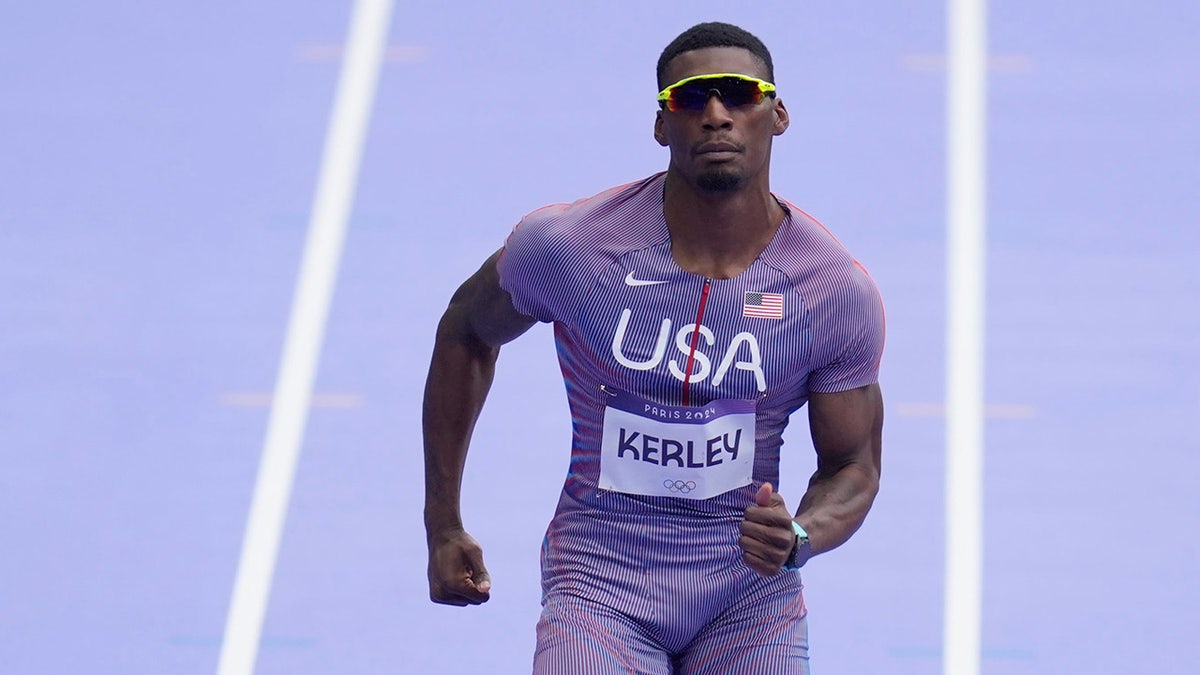 Fred Kerley, arrest, domestic violence, Alaysha Johnson, track and field, Grand Slam Track, Noah Lyles, Paris Olympics, misdemeanor, assault, sports news
