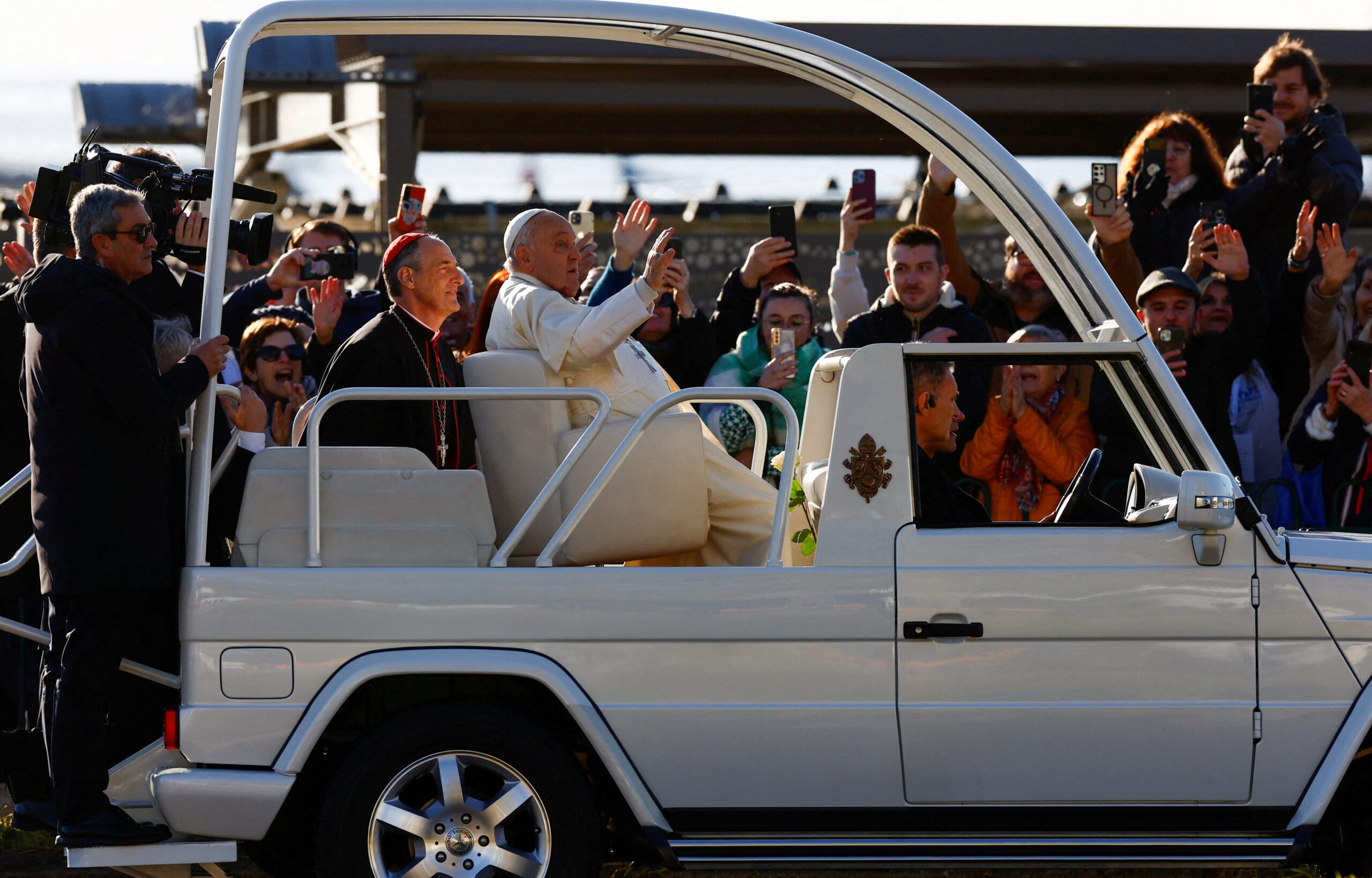 Pope Francis, Vatican, Vitae Fest, Mexico City, Zócalo Square, Catholic Church, Jubilee of Hope, College of Cardinals, Pope successor, American pope, popemobile, Gaza, Palestinian children, starvation, malnutrition, Caritas, conclave, Sistine Chapel, new pope
