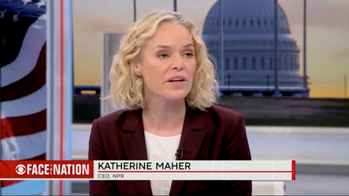 NPR, Katherine Maher, Donald Trump, taxpayer funding, bias, news coverage, executive order, PBS, radical woke propaganda, Hunter Biden laptop, biological sex, transgender, pro-life, anti-abortion rights, First Amendment, editorial independence, lawsuit, Corporation for Public Broadcasting, public financing
