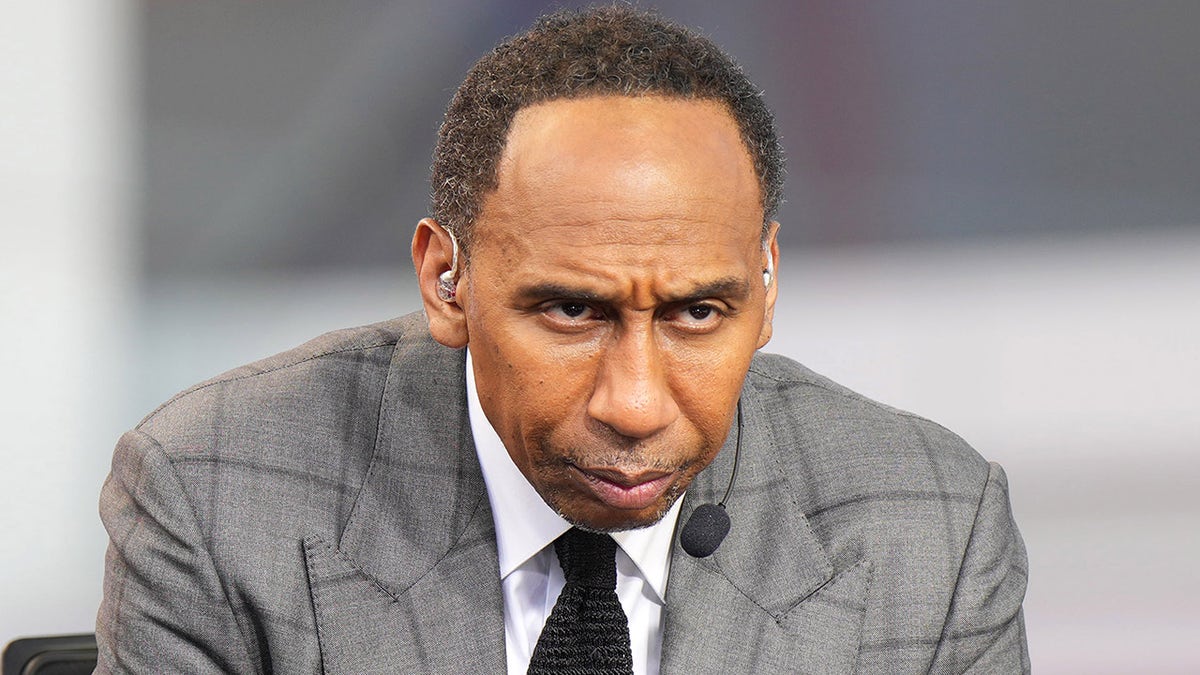 Stephen A. Smith, presidential run, 2028 election, Democratic Party, Jake Tapper, CNN, State of the Union, political aspirations, Stephen A. Smith Show, political pundits, elected officials, exploratory committee, Jon Karl, This Week, open borders, high spending, identity politics, cancel culture, kitchen table issues, political commentary, ESPN, sports commentator
