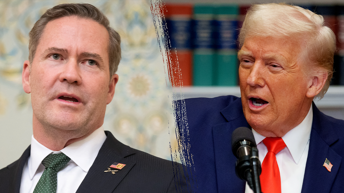 Donald Trump, Mike Waltz, National Security Advisor, United Nations, Ambassador, Stephen Miller, Marco Rubio, Trade Deals, Mexican Cartels, Drug Cartels, China, Tariffs, Claudia Sheinbaum, US Troops, Fentanyl, White House, Air Force One, Resignation, Appointment, Politics, News.
