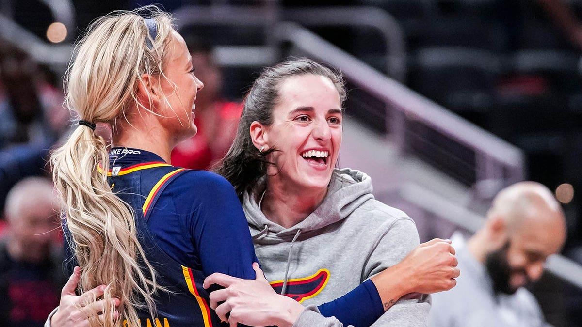 Caitlin Clark, Indiana Fever, Sophie Cunningham, Lexie Hull, WNBA, basketball, women's basketball, preseason, Washington Mystics, trade, Phoenix Mercury, teammate, humor, championship, Kelsey Mitchell, WNBA Draft, Fox News Sports
