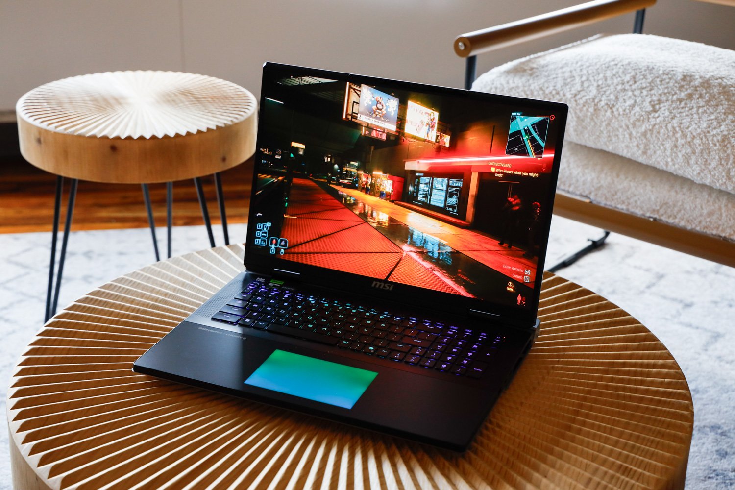 MSI Titan 18 HX, gaming laptop, RTX 5090, Intel Core Ultra 9 285HX, review, price, specs, 4K mini-LED display, desktop replacement, performance, benchmarks, battery life, Razer Blade 16, gaming rig, mobile PC, Dragon Edition Norse Myth, Trump tariffs.
