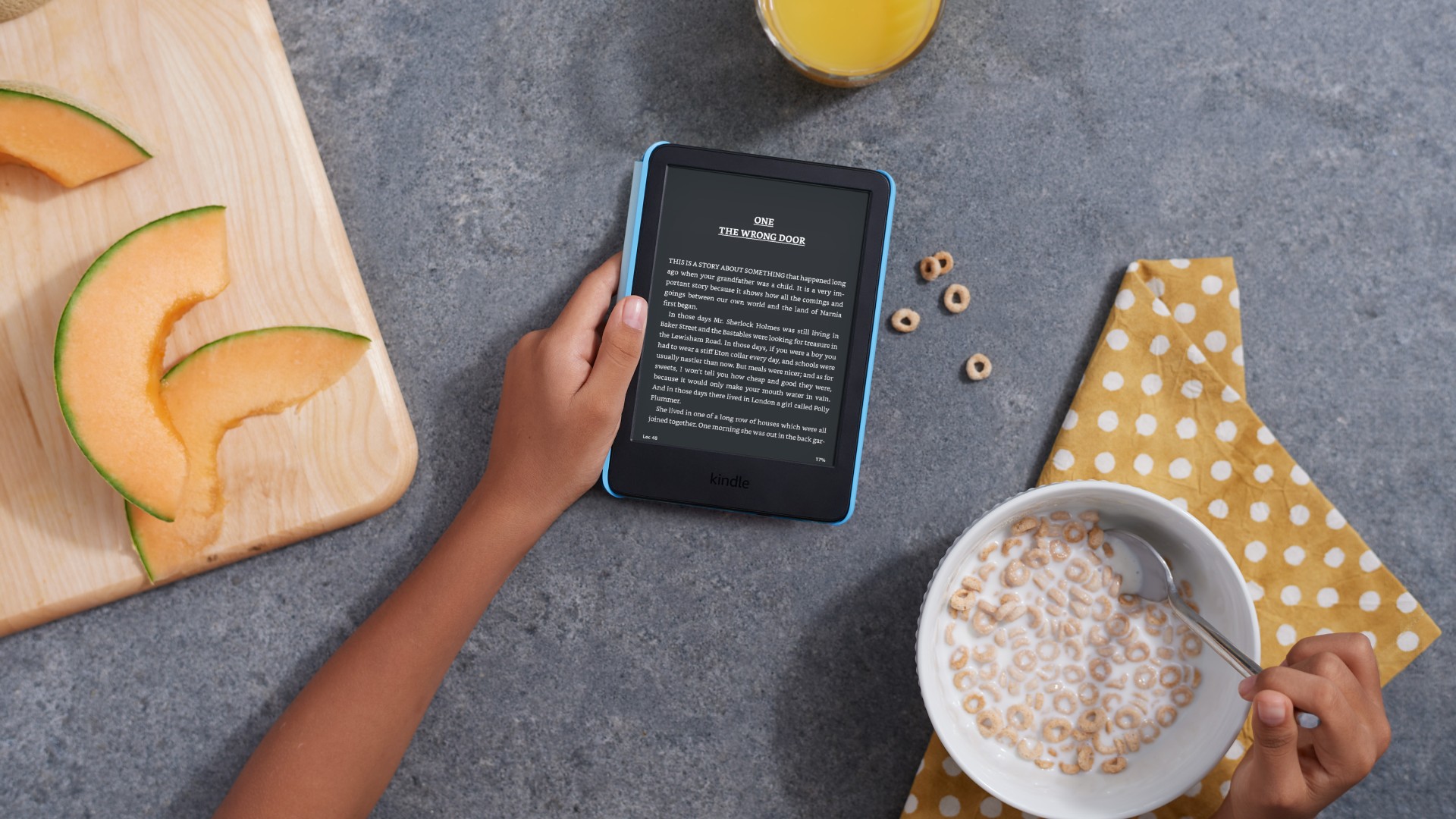 Kindle Paperwhite Kids, Kindle Paperwhite Kids deal, e-reader, kids e-reader, Amazon Kids+, summer reading, Gabriela Trujillo, tech deals, Black Friday deal, best e-reader for kids, digital books, kids books, worry-free warranty
