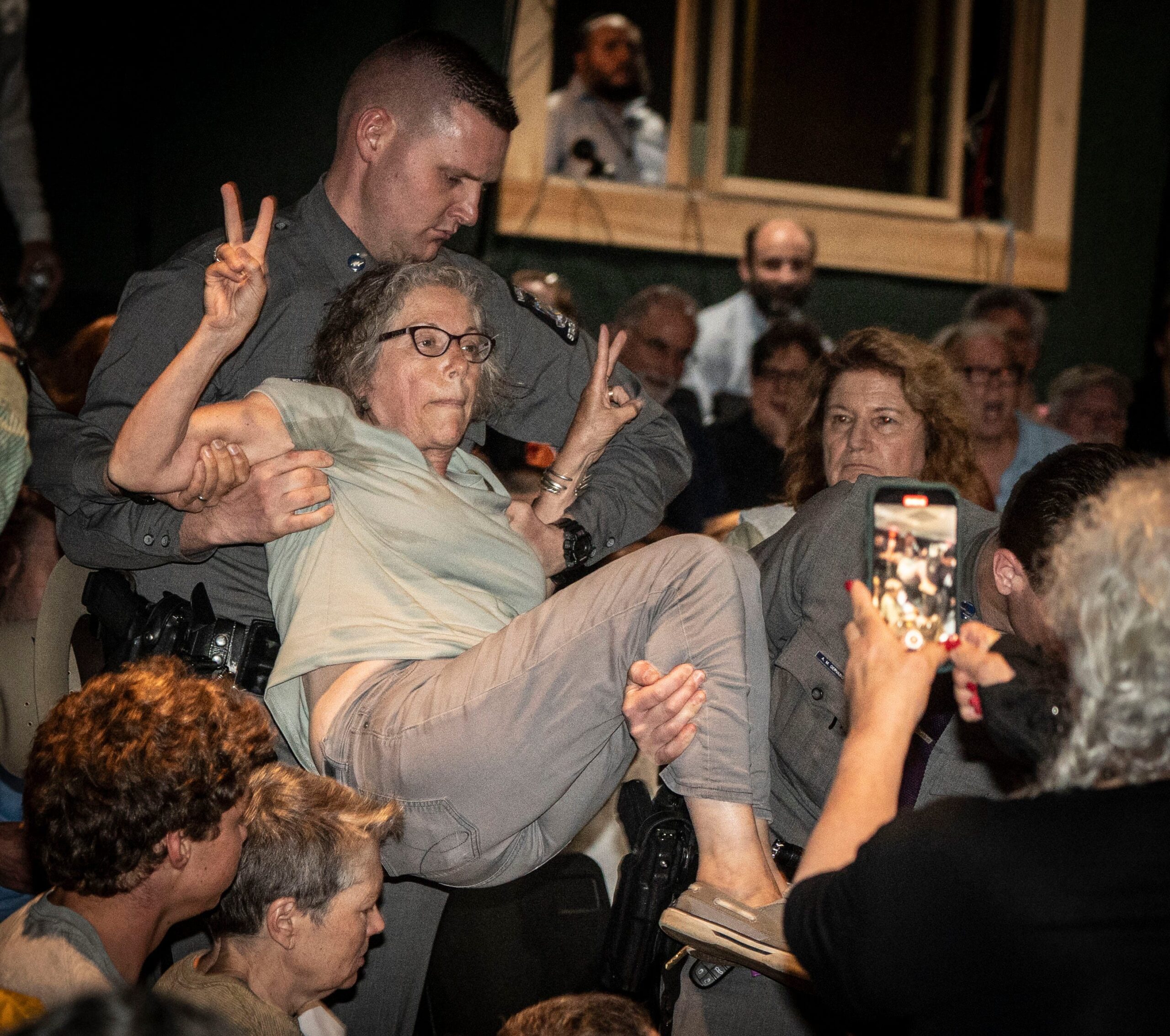 Mike Lawler, town hall, New York, Republican, Donald Trump, tariffs, deportations, spending cuts, protests, Israel, constituent removal, police, bipartisan, Clarkstown South High School, Kennedy Catholic Preparatory School, Somers, West Nyack, federal layoffs, stock market, volatility, David McKay Wilson
