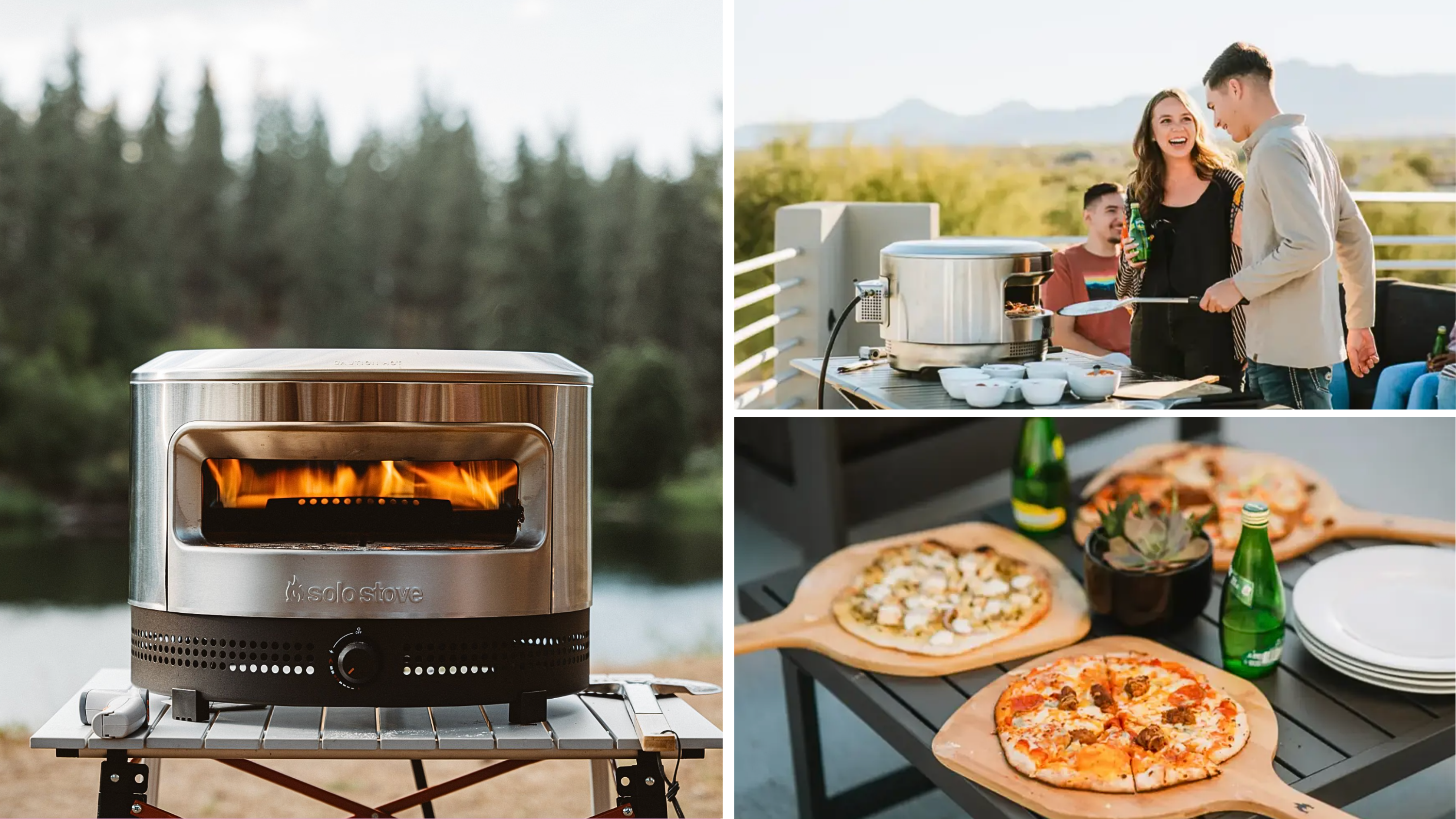 Solo Stove Pi Pizza Oven, pizza oven, Solo Stove, Solo Stove deals, outdoor pizza oven, portable pizza oven, wood-fired pizza oven, propane pizza oven, pizza making, homemade pizza, summer deals, camping gear, backyard pizza party, Solo Stove Bonfire 2.0, smokeless fire pit, Mesa Tabletop Fire Pit, Solo Stove Tower Patio Heater, pizza oven sale

