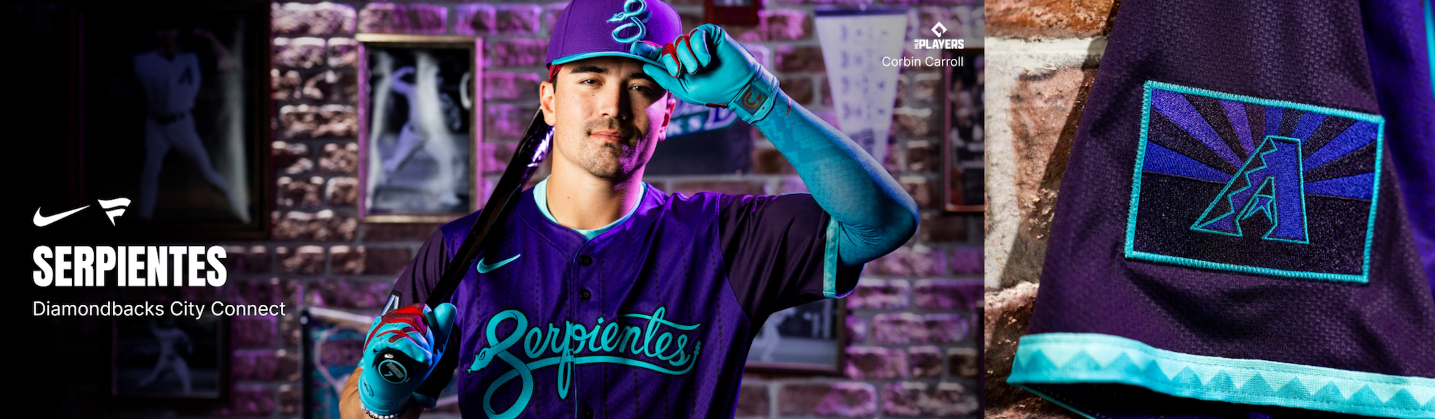 Arizona Diamondbacks, City Connect, jersey, Serpientes, MLB, uniforms, baseball, Phoenix, cultural diversity, desert, Fanatics, merchandise, hats, hoodies, player jerseys, NL West, Los Angeles Dodgers
