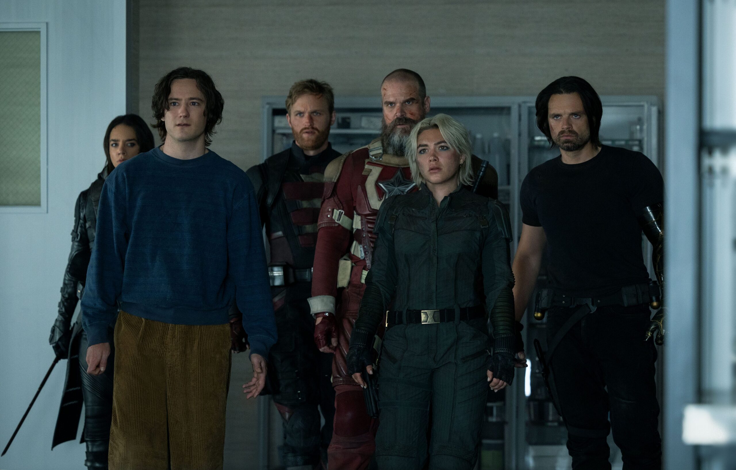 Thunderbolts, New Avengers, Marvel, movie, film, spoiler, rebranding, Florence Pugh, Sebastian Stan, box office, Avengers: Doomsday, Avengers 5, Captain America, Sam Wilson
