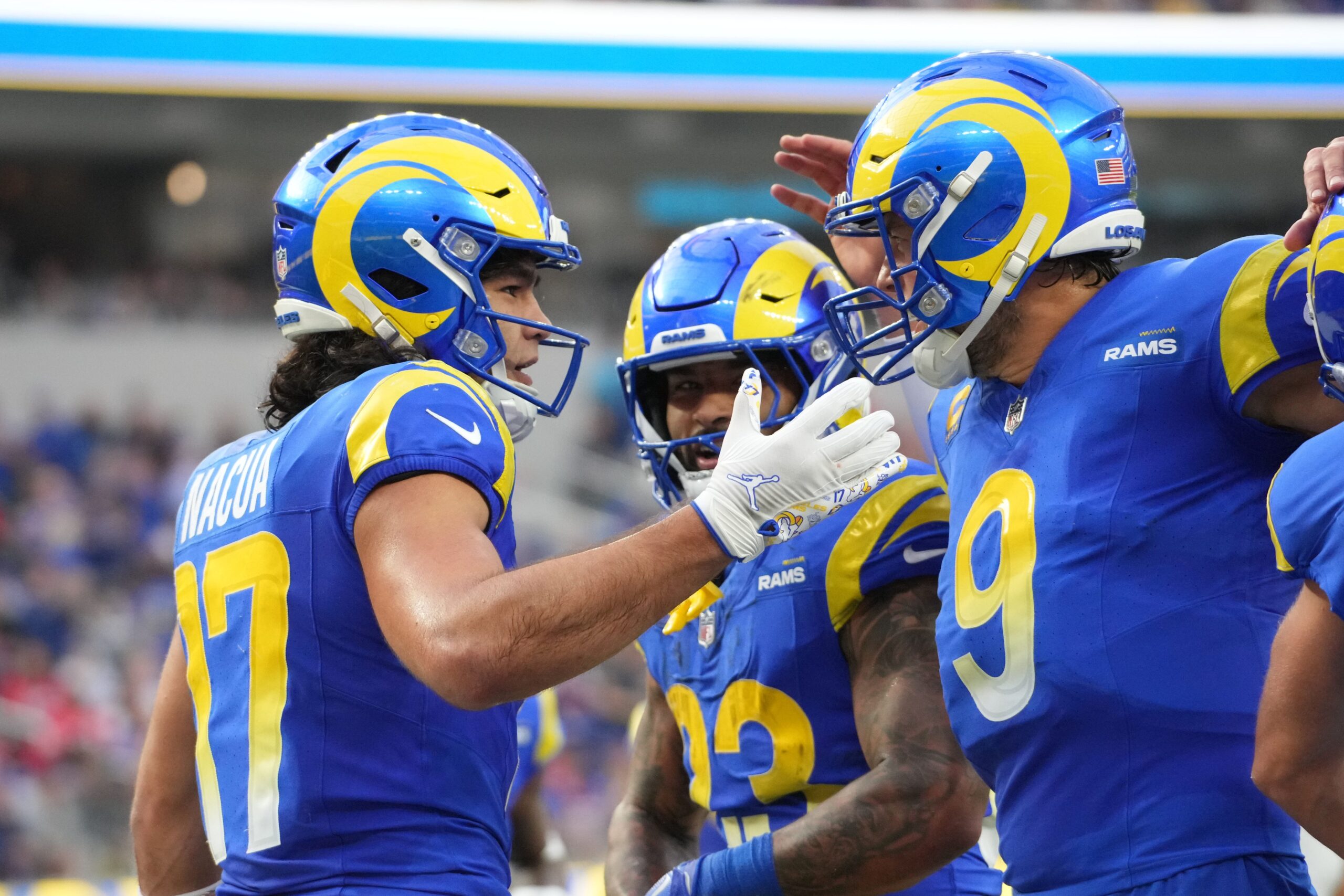 Los Angeles Rams, Rams 2025 season, Rams schedule, NFL schedule release, Matthew Stafford, Puka Nacua, Kyren Williams, Davante Adams, Sean McVay, Jared Verse, Braden Fiske, Poona Ford, Jalen Ramsey, Terrance Ferguson, Rams tickets, NFC West, NFC South, AFC South
