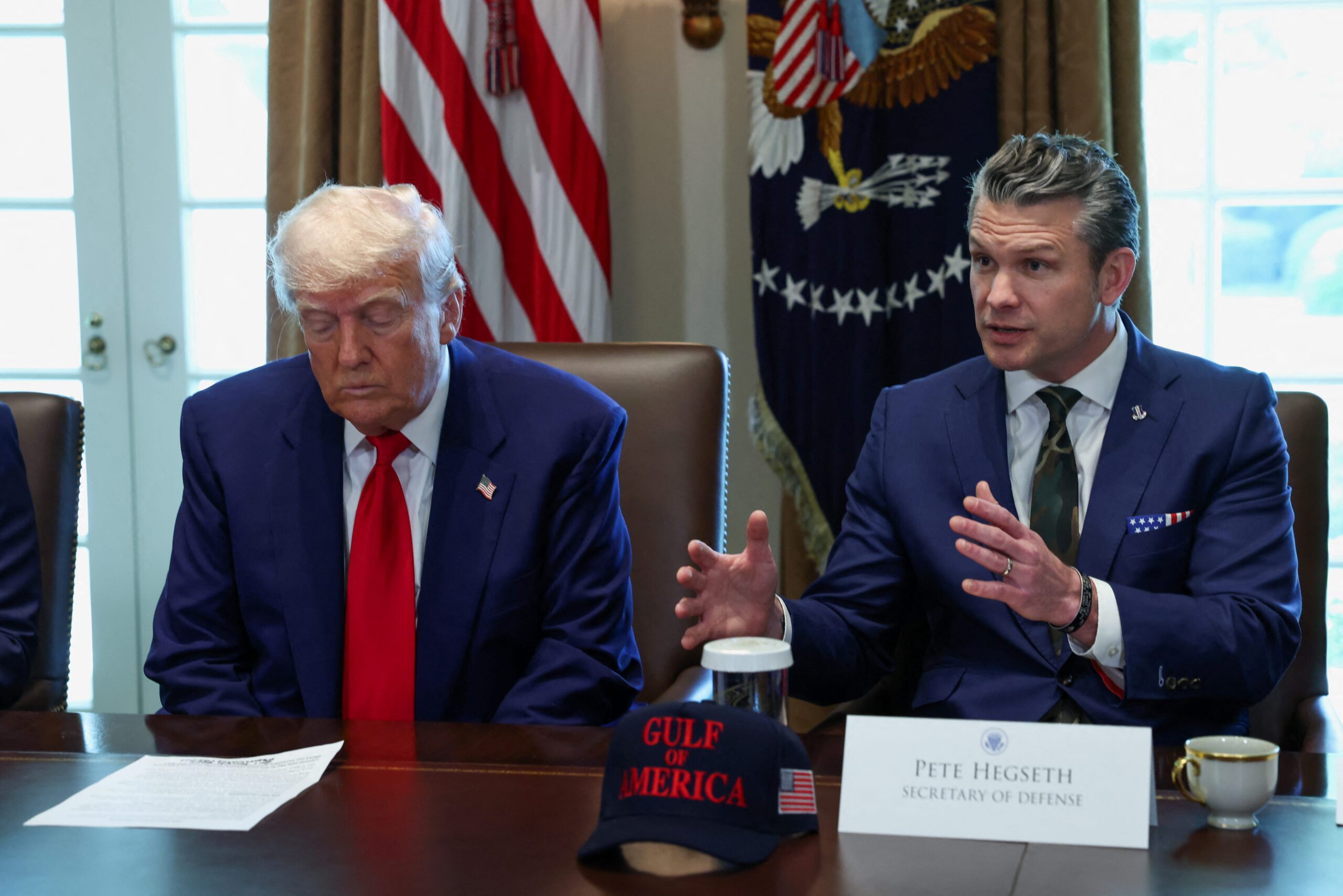 Pete Hegseth, Donald Trump, military purge, generals, admirals, Pentagon, senior officers, Joint Chiefs of Staff, CQ Brown, Lisa Franchetti, diversity, equity, inclusion, Mark Milley, National Guard, military leadership, defense secretary, military cuts, woke policies, military reform.
