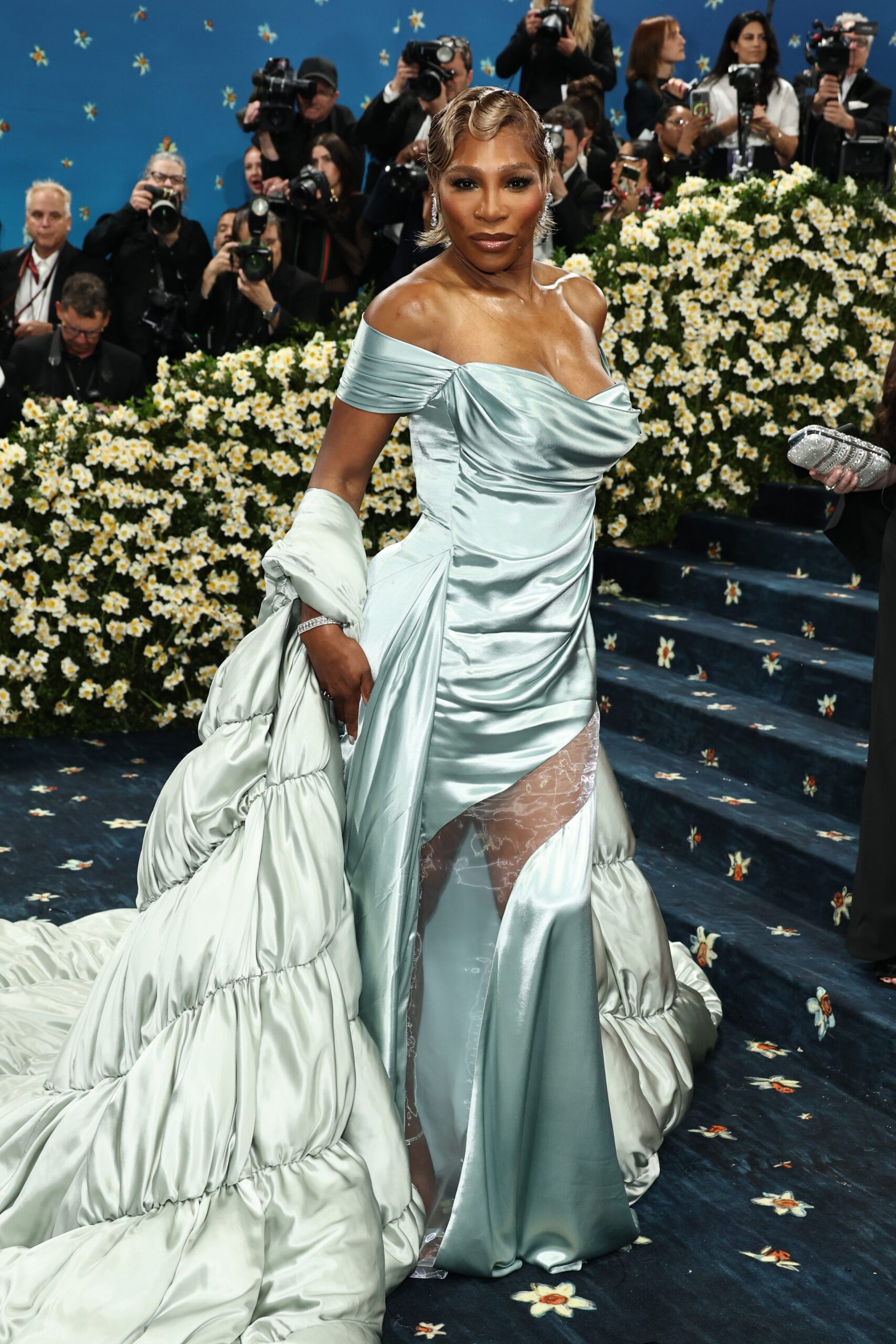 Serena Williams, Met Gala 2025, fashion, red carpet, celebrity style, tennis icon, USA TODAY, celebrity news, Met Gala outfit, Serena Williams fashion
