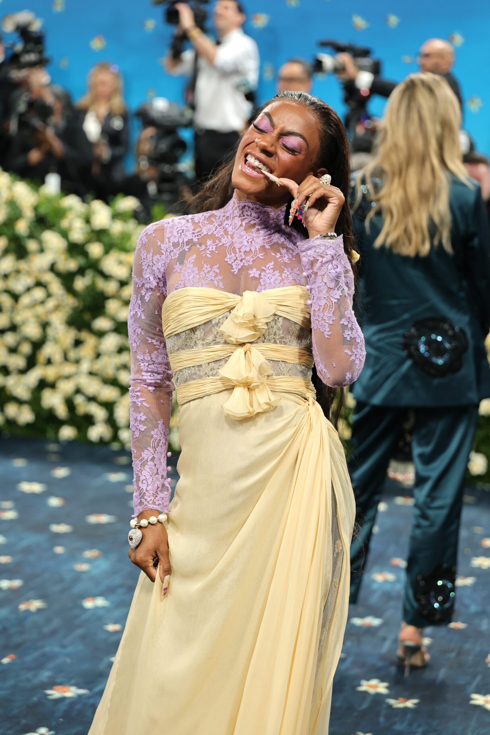 Sha'Carri Richardson, Met Gala, 2025 Met Gala, Superfine: Tailoring Black Style, Alessandro Michele, Valentino, Fashion, Olympic Gold Medal, Paris Olympics, Track and Field, Simone Biles, LeBron James, Angel Reese, Fashion News, Celebrity, Red Carpet, Black Dandyism, Slaves to Fashion, Monica L. Miller
