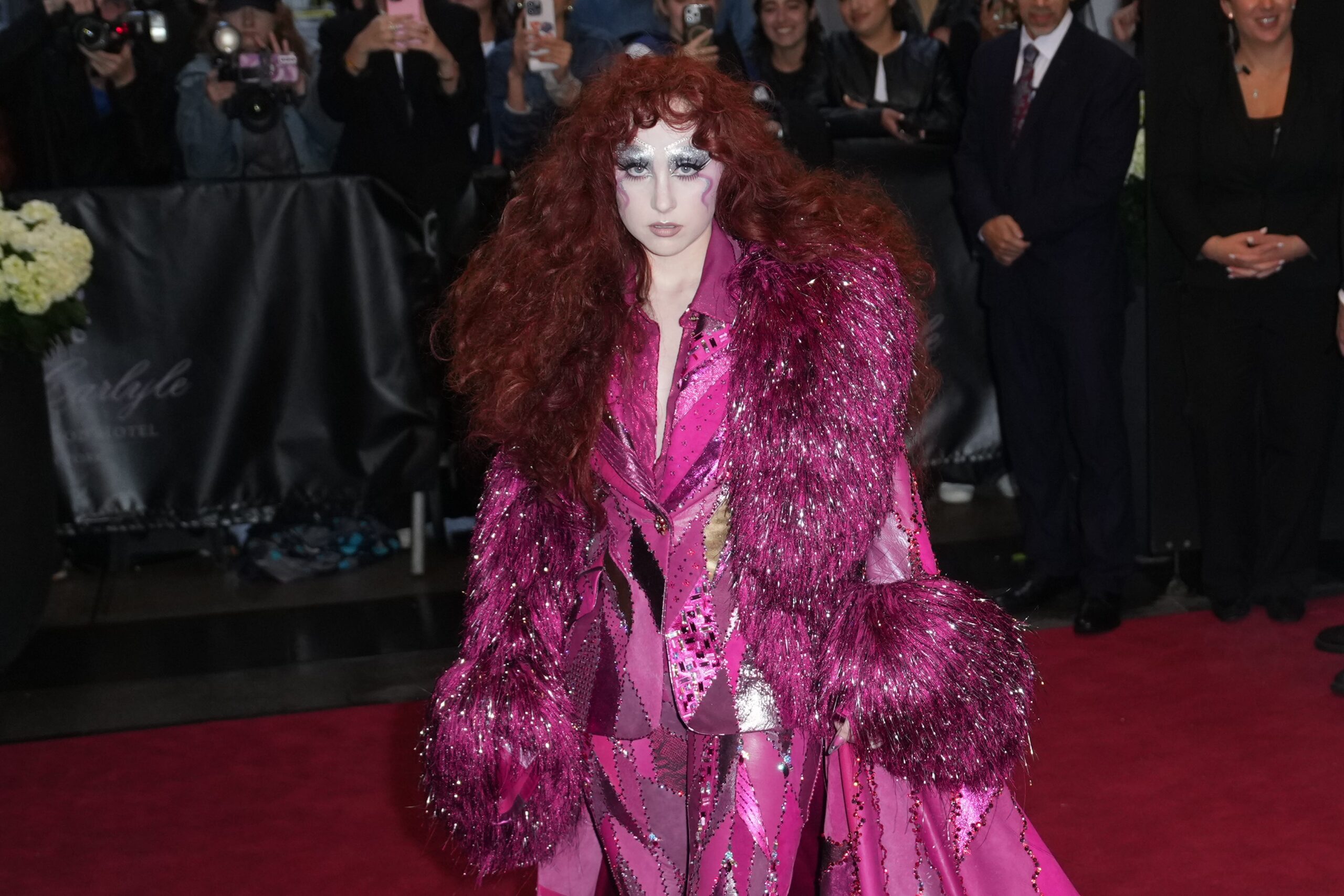 Chappell Roan, Met Gala, Pink Pony Club, Midwestern Princess, Grammy Awards, LGBTQ+ fashion, trans community, Sabrina Carpenter, Charli XCX, pop music, fashion, celebrity style, red carpet, Met Gala 2024

