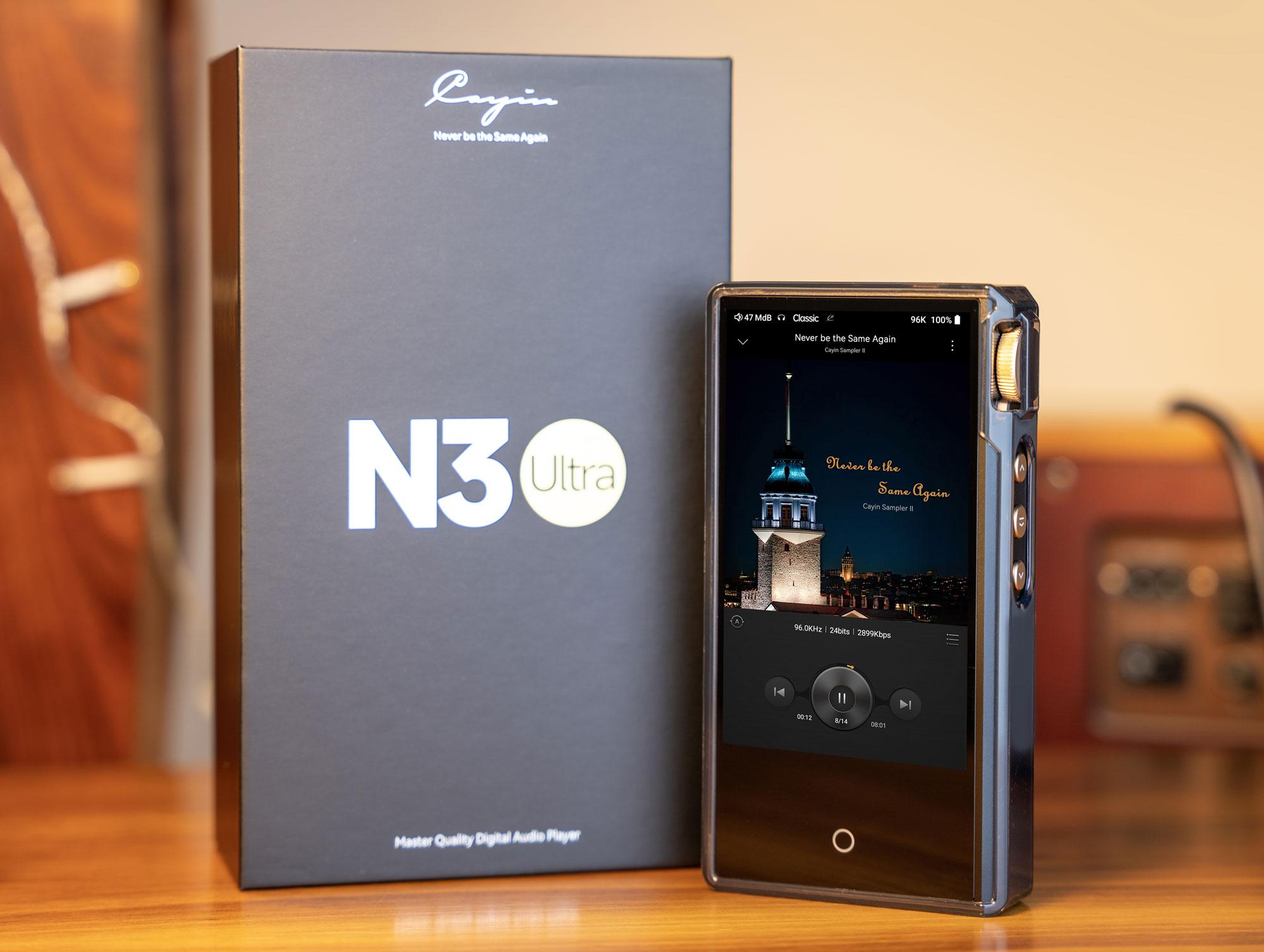 Cayin N3 Ultra, audiophile player, DAP, tube amplifier, transistor amplifier, high-end audio, portable audio, music player, French Days, Son-Video.com, discount, sale, hi-fi, audio, music, headphones, microSD, portable, review, best price, deal
