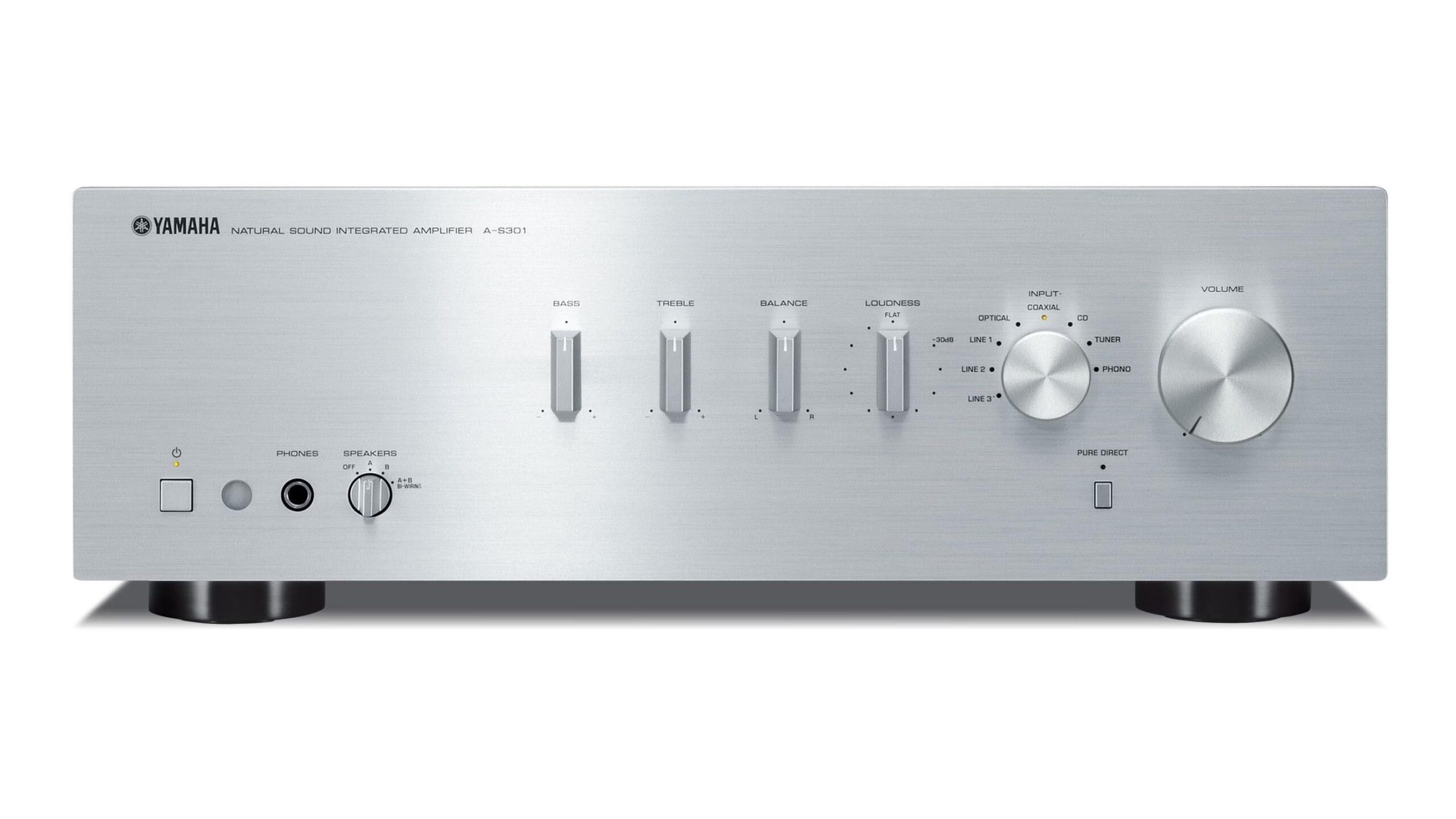Yamaha A-S301, stereo amplifier, Hi-Fi amplifier, integrated amplifier, DAC, audiophile, vinyl, French Days, sale, discount, best price, review, buying guide, high-tech, audio, music, amplifier

