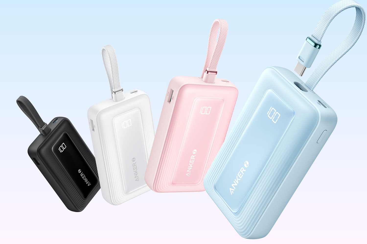 Anker power bank, portable charger, 10000mAh power bank, USB-C power bank, fast charging power bank, iPhone charger, Galaxy S24 charger, iPhone 15 charger, iPhone 16 Pro Max charger, power bank deal, power bank sale, Anker sale, portable charger review, braided lanyard power bank, digital display power bank, ActiveShield 2.0, power bank under $100, best power bank, compact power bank
