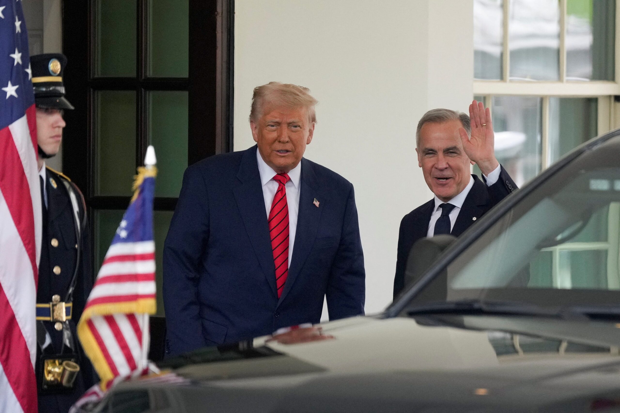 Canadian Prime Minister, Donald Trump, Canada, United States, Carney, election victory, bilateral meeting, Oval Office, Liberal Party, 51st state, Justice Trudeau, trade tensions, tariffs, Canadian imports, American worker, politics
