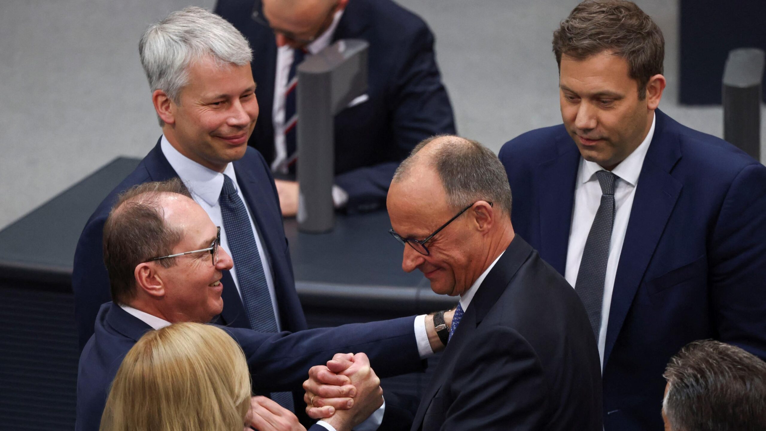 Friedrich Merz, German Chancellor, Germany, Bundestag, Olaf Scholz, CDU, European Commission, Ursula von der Leyen, Antonio Costa, German Politics, Coalition Government, Political Instability, German Economy, German Foreign Policy, Franco-German relations, German-Polish relations.

