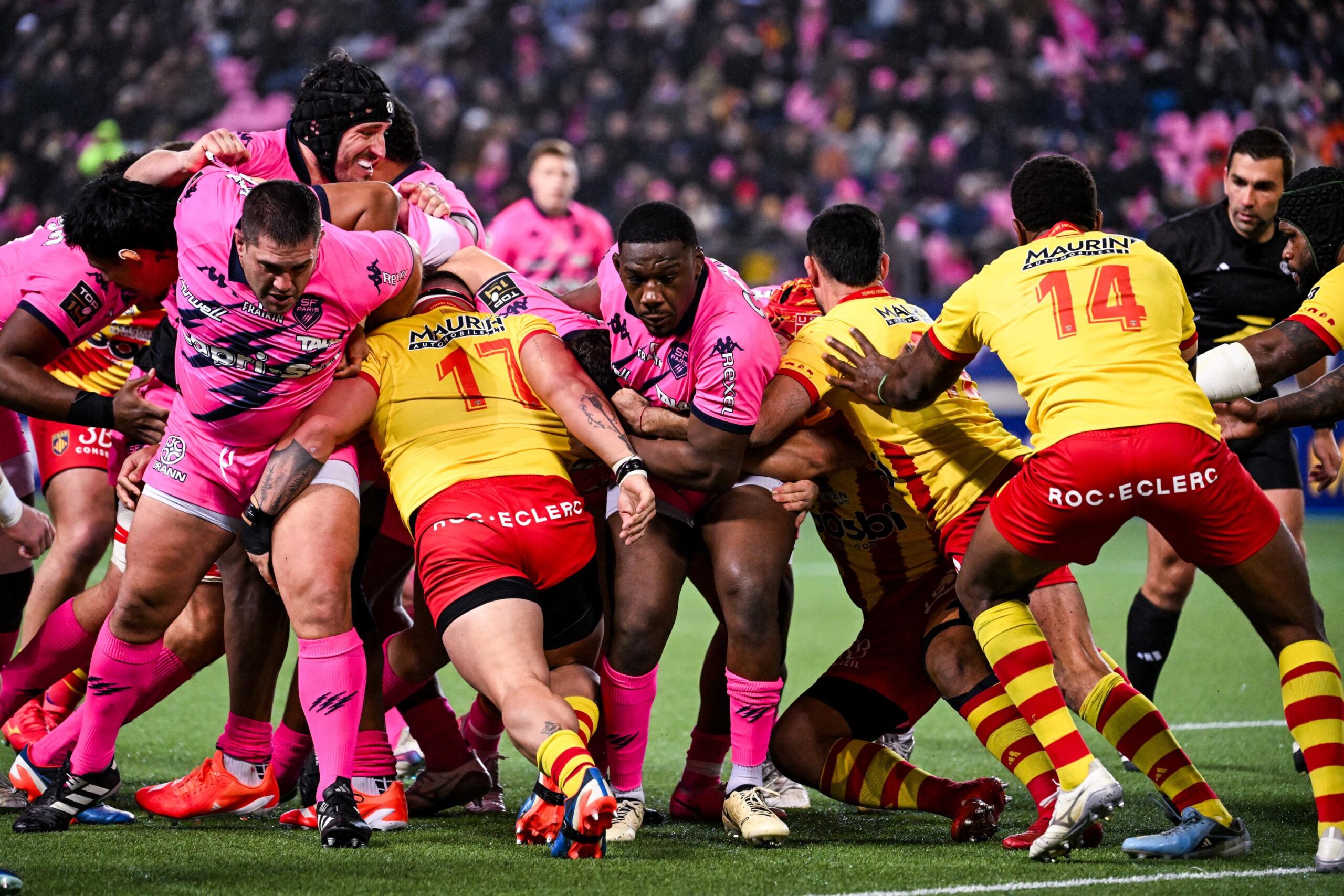 Usap, Stade Français, Perpignan, rugby, Top 14, maintien, relégation, match capital, Canal Rugby, Figaro, direct, live, actualité rugby, sport
