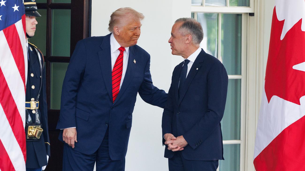Donald Trump, Mark Carney, Canada, United States, US President, Canadian Prime Minister, US-Canada relations, Truth Social, 51st state, trade, politics, Liberal Party, election, tensions
