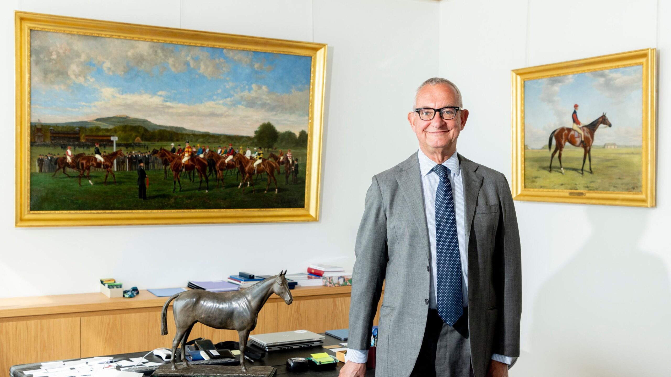 Horse racing, steeplechase, France Galop, Guillaume de Saint-Seine, hippodrome, racecourse, equestrian, Aga Khan, Wertheimer, Tony Parker, Antoine Griezmann, turf, horse owners, horse racing industry, France, attendance, sports
