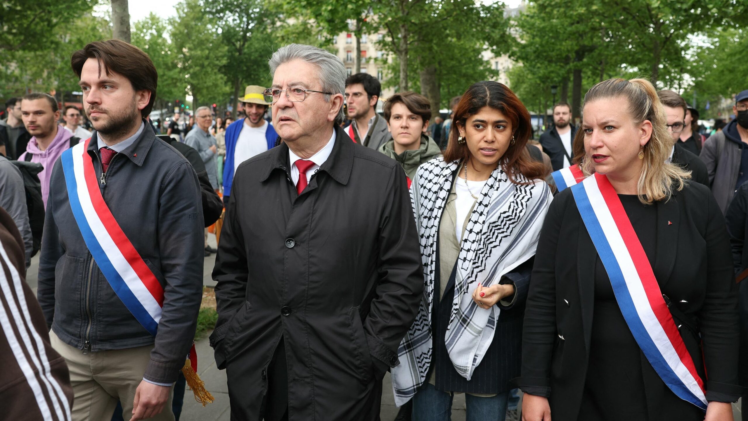 France Insoumise, Jean-Luc Mélenchon, political party, French politics, controversy, authoritarianism, islamophobia, antisemitism, communautarism, Jérôme Guedj, Cyril Hanouna, police, republic
