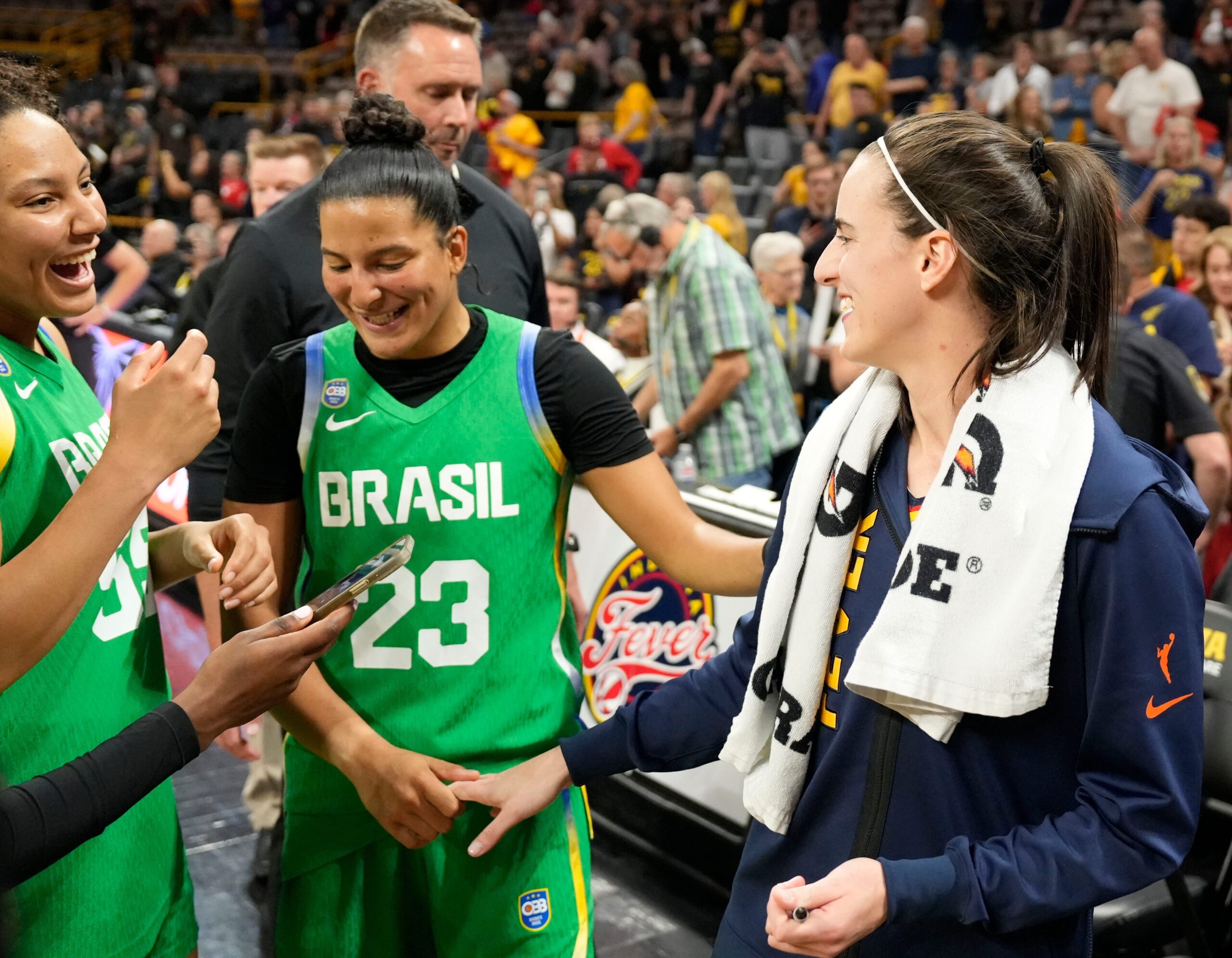 Caitlin Clark, WNBA, viewership, ESPN, Indiana Fever, Angel Reese, Chicago Sky, Paige Bueckers, Dallas Wings, WNBA Draft, WNBA All-Star Game, television ratings, LeBron James, women's basketball, sports business, revenue, fandom
