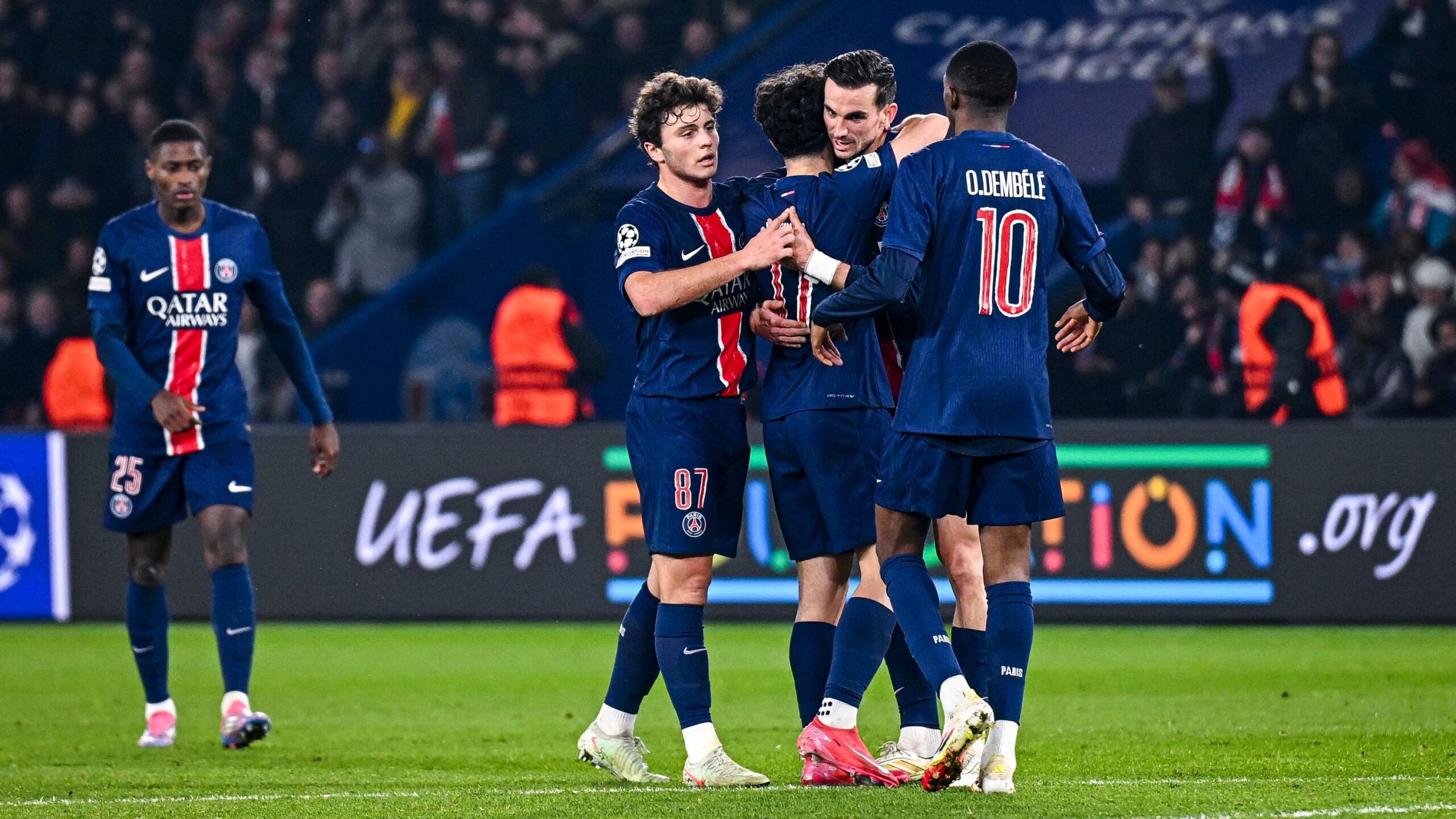 Ligue des champions, PSG, Paris Saint-Germain, Arsenal, Vitinha, Joao Neves, Fabian Ruiz, midfield battle, athletic advantage, Luis Fernandez, tactics, football, soccer
