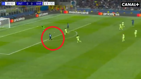 Inter Milan, FC Barcelona, San Siro, Lautaro Martinez, Champions League, Football, Soccer, Match Report, Game, Result, Calhanoglu, Penalty, Goal, Highlights
