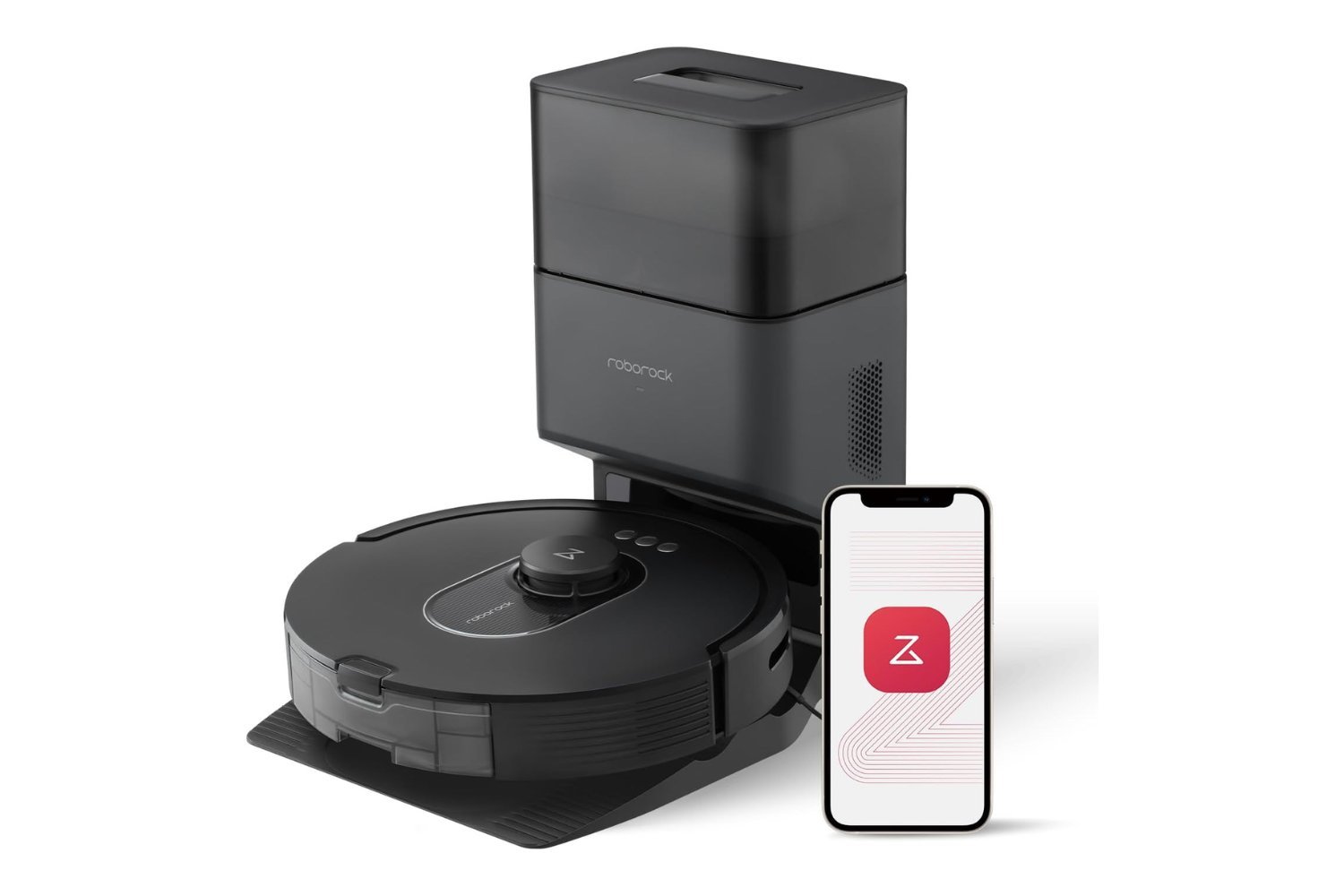 robot vacuum, Roborock Q5 Max+, vacuum cleaner, home cleaning, cleaning deals, Amazon, sale, discount, self-emptying vacuum, LiDAR mapping, smart home, pet hair, hardwood floor, carpet, tile, rugs, automated cleaning, best robot vacuum, cheap robot vacuum
