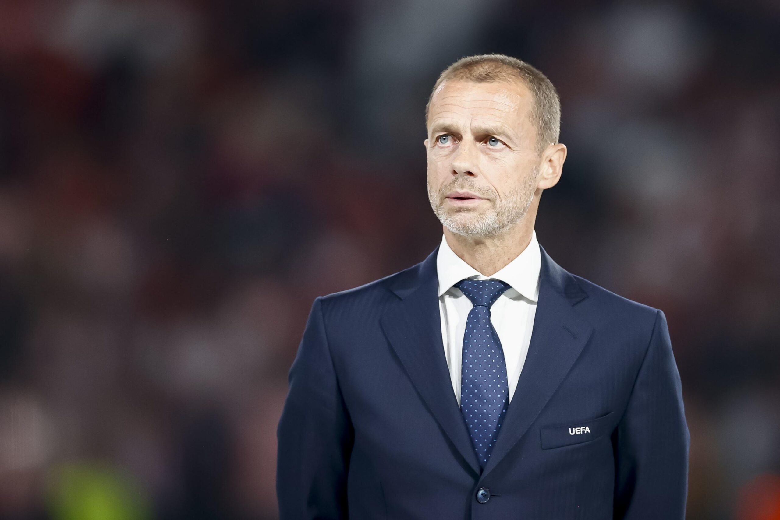 Aleksander Ceferin, UEFA, Italian football infrastructure, stadium, San Siro, Champions League final, Serie A, Gabriele Gravina, European Championship 2032, Winter Olympics 2026, stadium investment, football stadiums, sports infrastructure, football governance.
