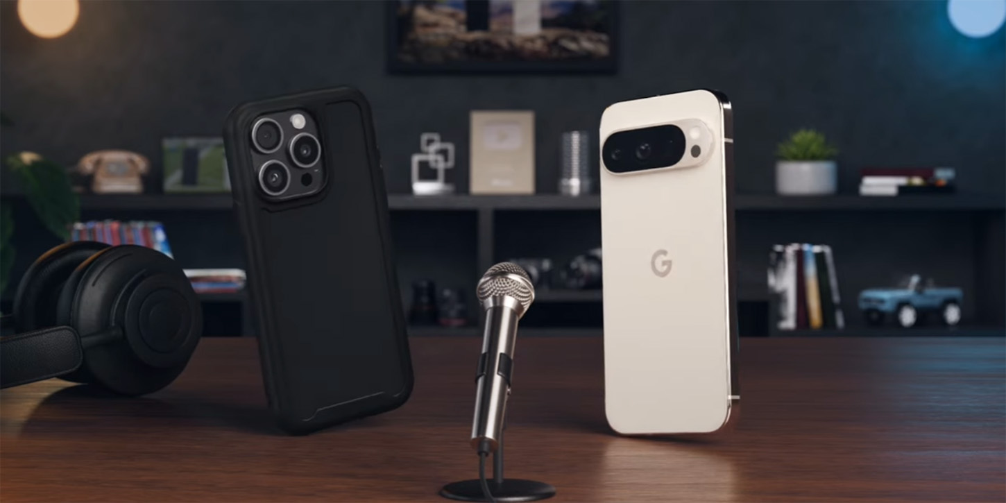 Google Pixel, iPhone 17, Apple, ad, advertising, BestPhonesForever, rumors, design, features, copied, Night Sight, Night Mode, Magic Eraser, Cleanup, homescreen widgets, smartphone, rivalry, competition, humor
