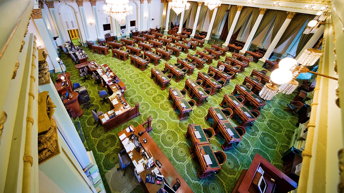 California Democratic Party, Republican lawmakers, AB 379, sex trafficking, minor solicitation, felony, 16-year-olds, 17-year-olds, Assembly Public Safety Committee, Maggy Krell, Gavin Newsom, Robert Rivas, James Gallagher, Josh Hoover, political ads, child exploitation, California politics, legislative fight, public safety, California Assembly, Democratic leaders, Republican Party, Fox News Digital.
