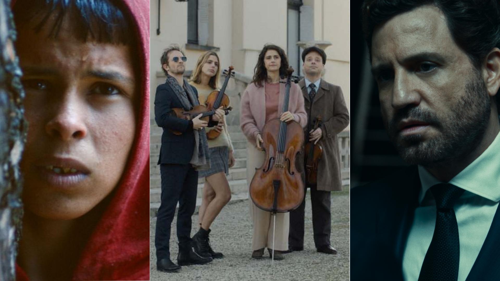 Films, reviews, cinema, new releases, Les Enfants rouges, Nizar, Achraf, terrorism, Les Musiciens, Stradivarius, classical music, Rumours, G7, political satire, Les Arènes, football, sports, Un monde merveilleux, robots, comedy, drama
