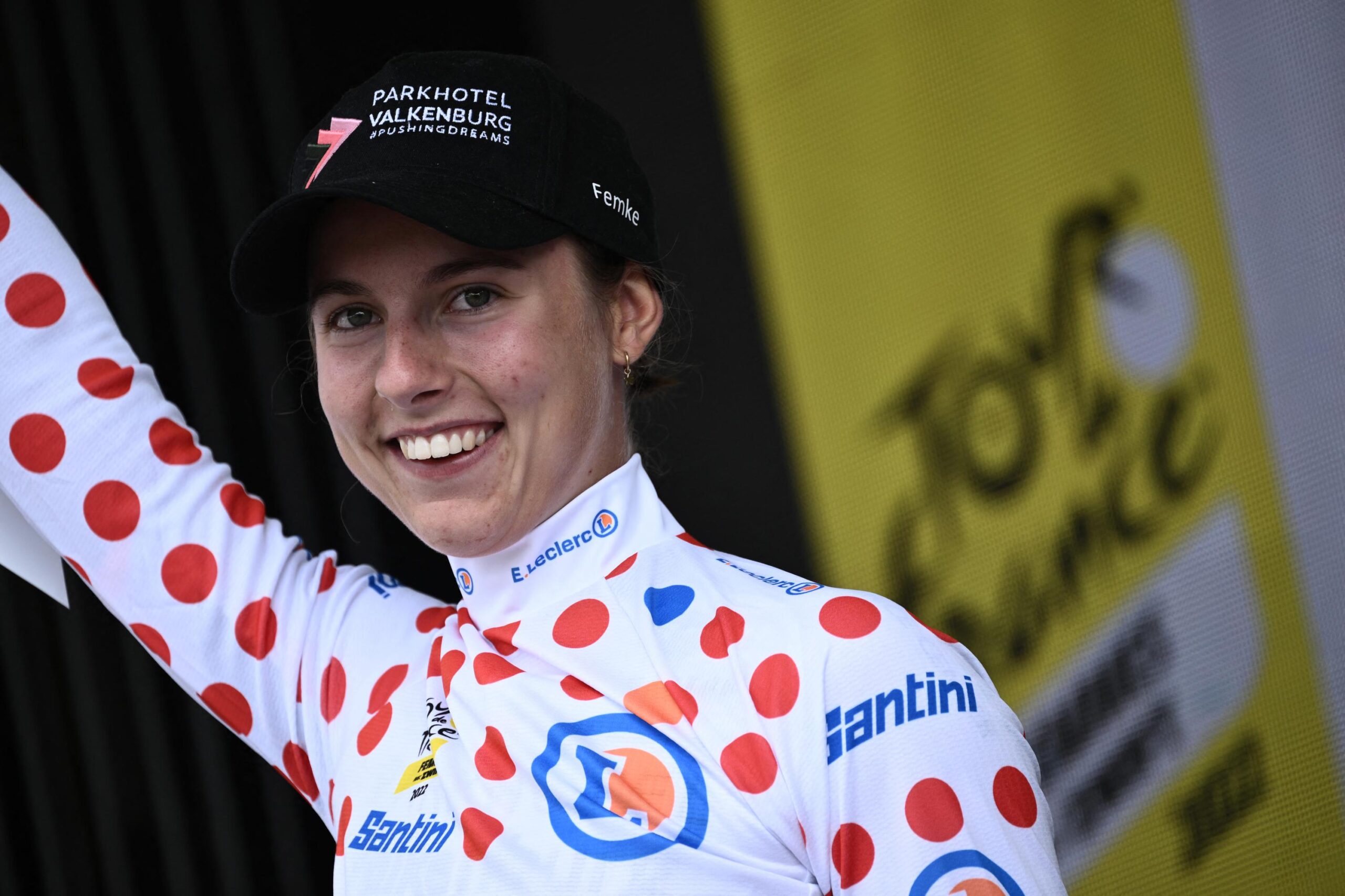 Femke Gerritse, Vuelta Femenina, stage 3, Huesca, Marianne Vos, SD Worx, Letizia Paternoster, cycling, women's cycling, race report, results, leaderboard, bordures, crash, Netherlands, Dutch cyclist, sports news

