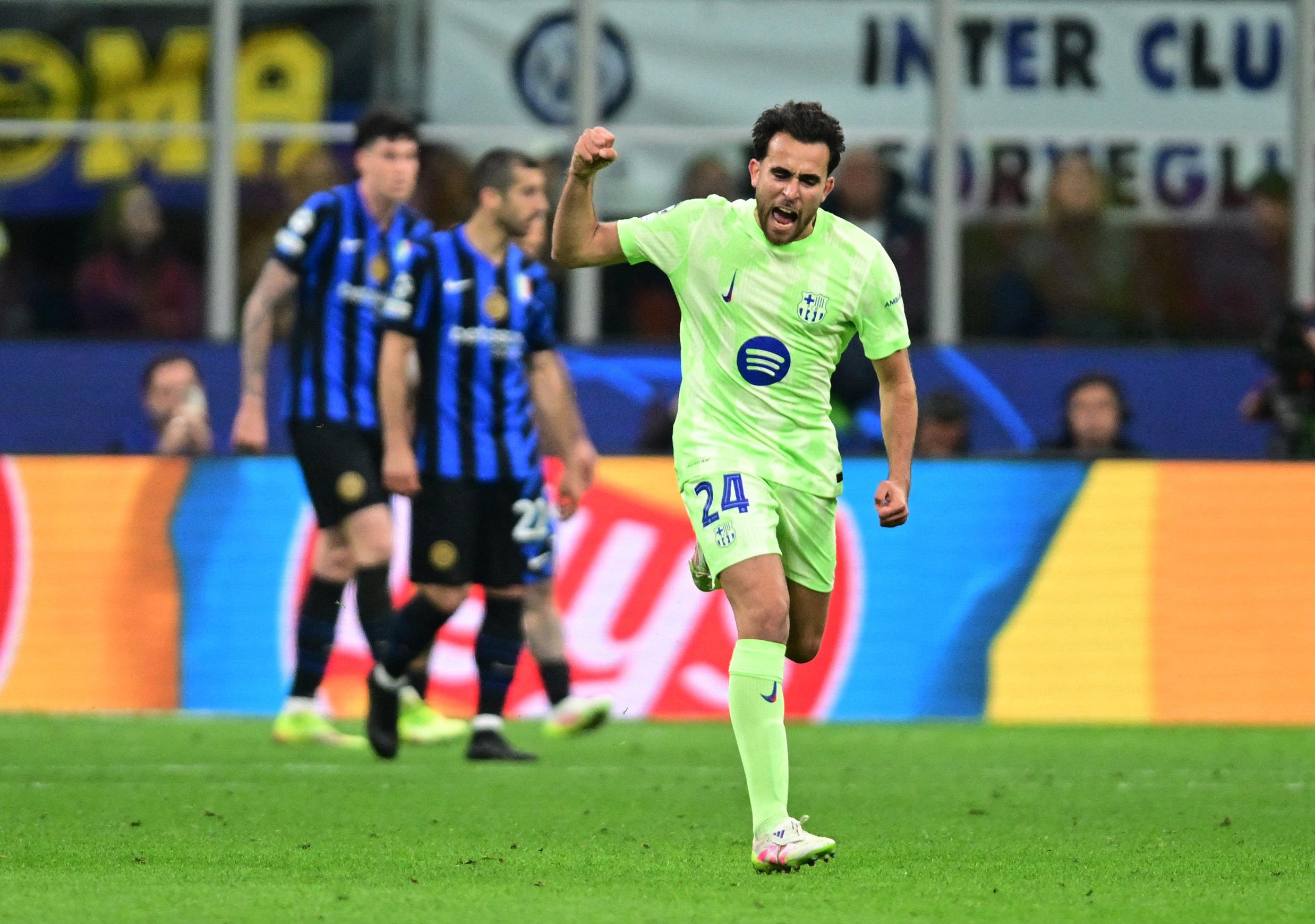 Romain Ntamack, Eric Garcia, FC Barcelona, Inter Milan, Champions League, football, soccer, best team, defeat, semi-final, reaction, quote, Canal+, analysis, opinion, match report, 4-3, comeback, disappointment
