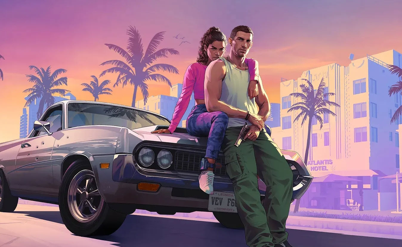 GTA 6, Grand Theft Auto 6, Rockstar Games, Trailer 2, Jason, Lucia, Leonida, Vice City, Release Date, Delay, PlayStation 5, Graphics, Gameplay, Bonnie and Clyde, Open World, Take-Two Interactive, Sales, PC Release, Easter Eggs, Analysis, News, Video Game, Criminal Duo, Heist, Conspiracy, Characters, Map, Expectations, Hype.
