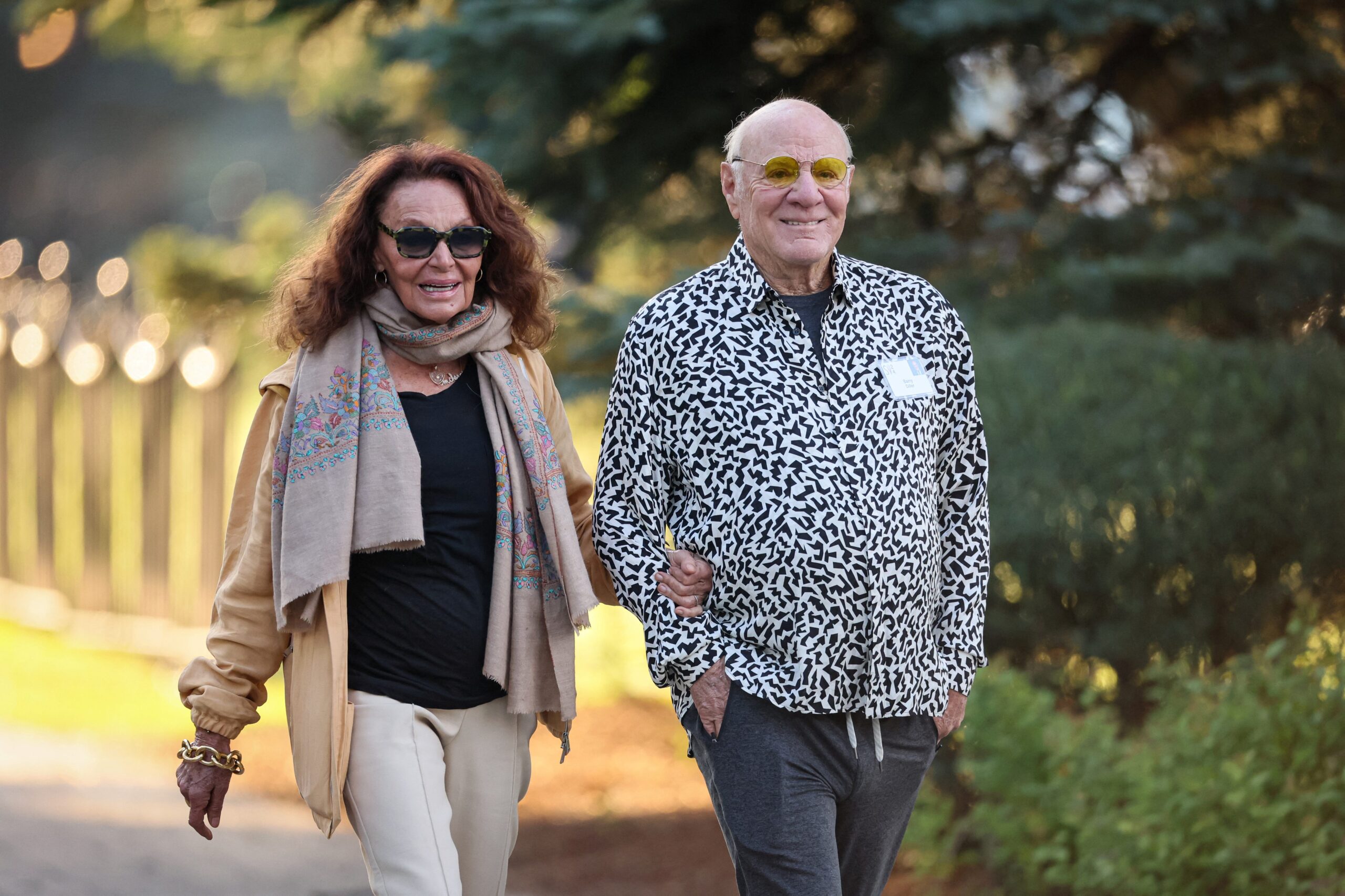 Barry Diller, Diane von Fürstenberg, sexuality, memoir, coming out, same-sex attraction, heterosexual relationship, billionaire, fashion designer, marriage, romance, IAC, Expedia Group, Richard Gere, affair, sexual identity, fluid sexuality, celebrity relationships.
