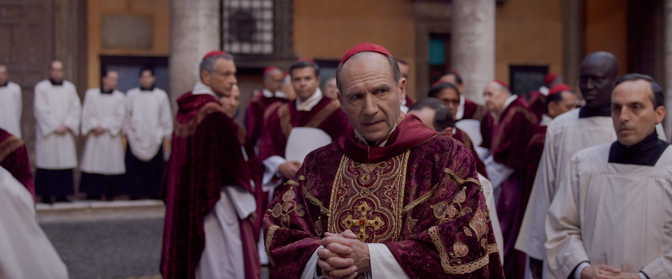 Papal Conclave, New Pope, Pope Francis, 2024 Film, Conclave, Robert Harris, Ralph Fiennes, Amazon Prime, Stream Conclave, Vatican, Cardinal Thomas Lawrence, Isabella Rossellini, Stanley Tucci, John Lithgow, Oscar-winning movie, Best Adapted Screenplay, Prime Video, Movie Review, Movie News, Film Awards, BAFTA Awards, Critics Choice Awards, Golden Globes, Screen Actors Guild Awards, Catholic Church, Period Drama, Movie Streaming
