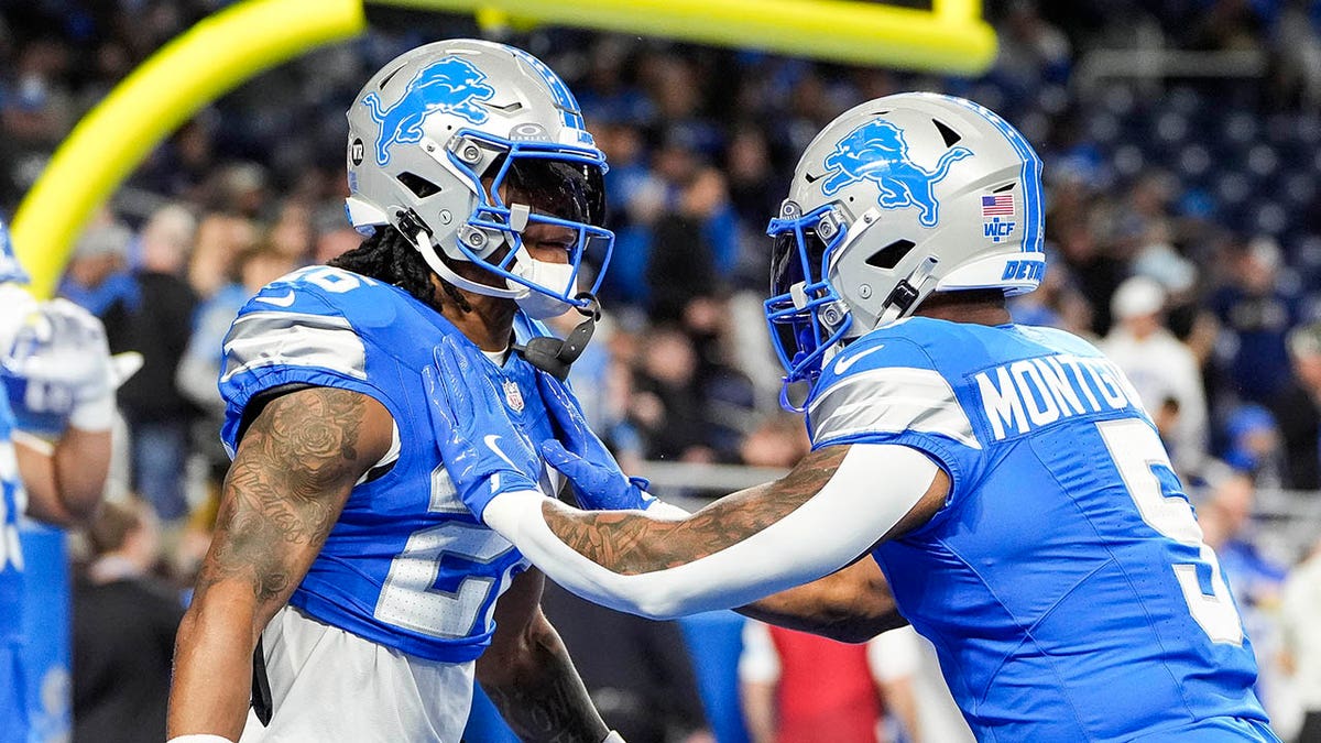 Detroit Lions, Super Bowl, Barry Sanders, Jahmyr Gibbs, David Montgomery, NFL, running backs, Tate Ratledge, Dan Campbell, football, Fox News Sports, Pro Bowl, Detroit Lions offensive line
