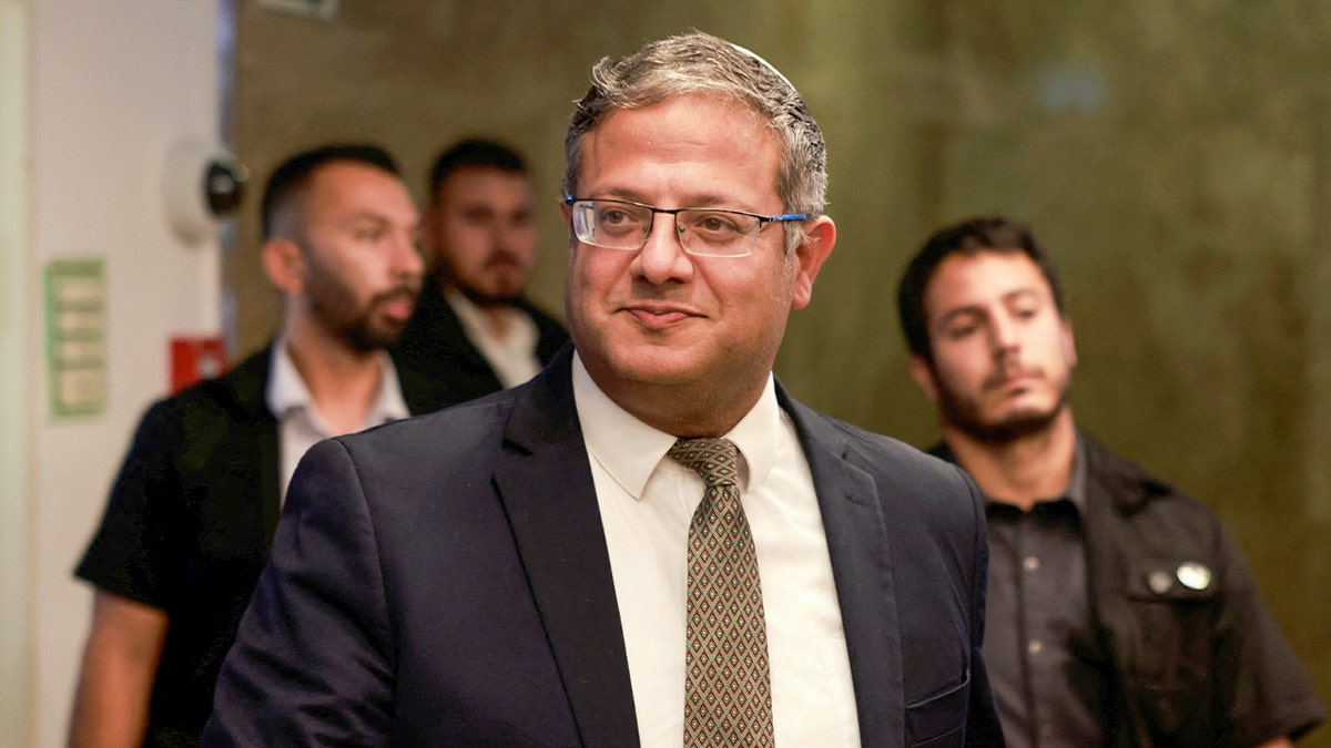 Itamar Ben-Gvir, Israel, National Security Minister, U.S. visit, Jewish groups, law enforcement, politicians, protests, Donald Trump, Mar-a-Lago, Joe Biden, Republicans, Jim Jordan, Claudia Tenney, Michael Lawler, Brian Mast, House Foreign Affairs Committee, gun culture, firearms, shooting range, gun store, militias, Oct. 7 massacre, firearm permits, civil defense squads, Gaza

