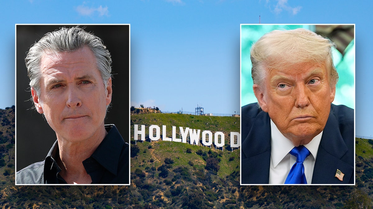 Donald Trump, Gavin Newsom, Adam Schiff, Hollywood, film industry, movie making, tax incentives, tariffs, foreign production, Make America Film Again, Jon Voight, Steven Paul, federal partnership, national security, economic security, movie industry jobs, California, entertainment business, production houses, co-production treaties, infrastructure subsidies, job training
