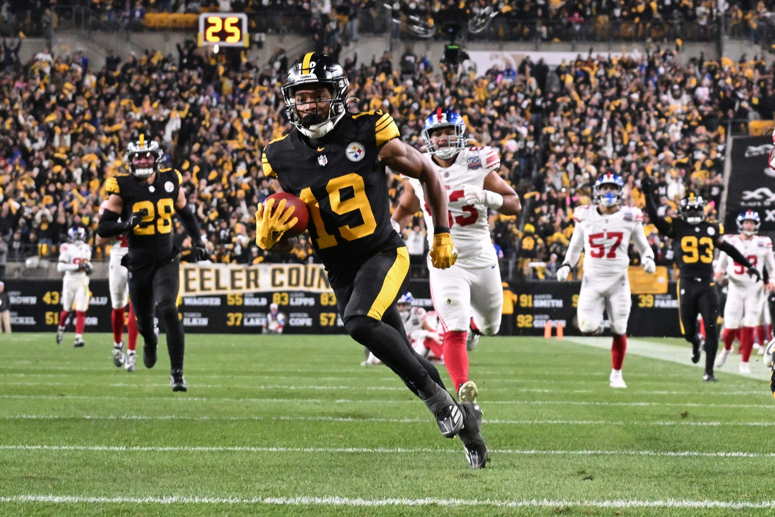 Pittsburgh Steelers, 2025 Season, NFL, George Pickens, Dallas Cowboys, D.K. Metcalf, Wide Receiver, Arthur Smith, Offense, Roster, Depth Chart, Trade, Russell Wilson, Justin Fields, Mason Rudolph, Will Howard, NFL Draft, Analysis, Football
